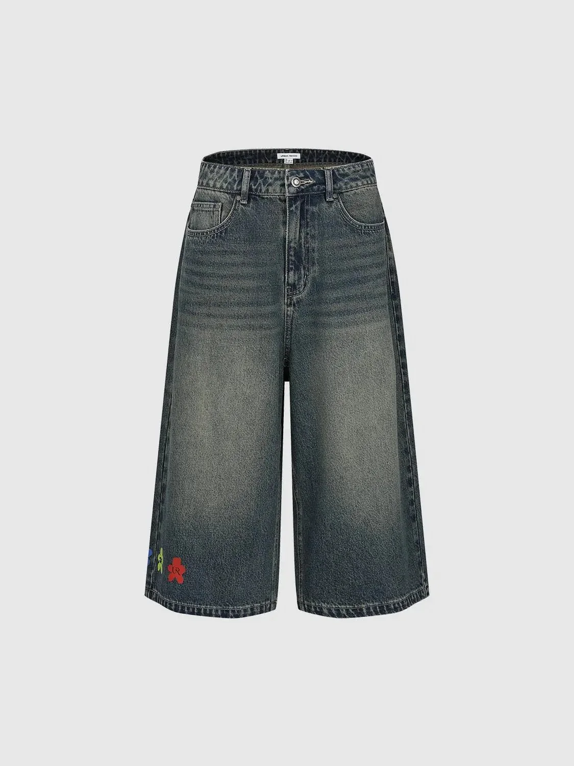 3123-embroidered-washed-denim-shorts-2.webp Embroidered Washed Denim Shorts