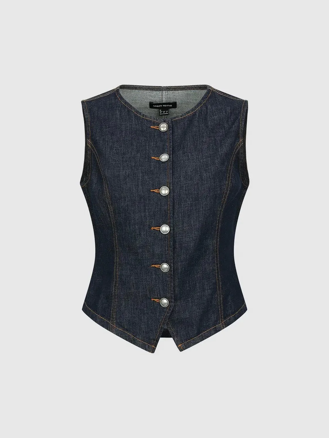 3161-denim-seamed-stitch-sleeveless-vest-4.webp Denim Seamed Stitch Sleeveless Vest