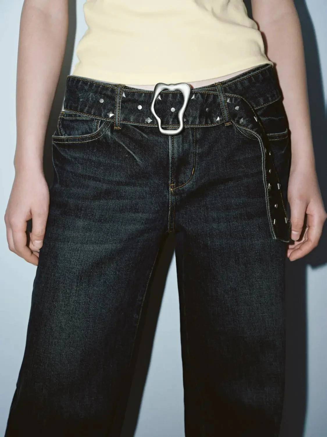 3256-studded-belt-wide-leg-jeans-5.webp Studded Belt Wide Leg Jeans
