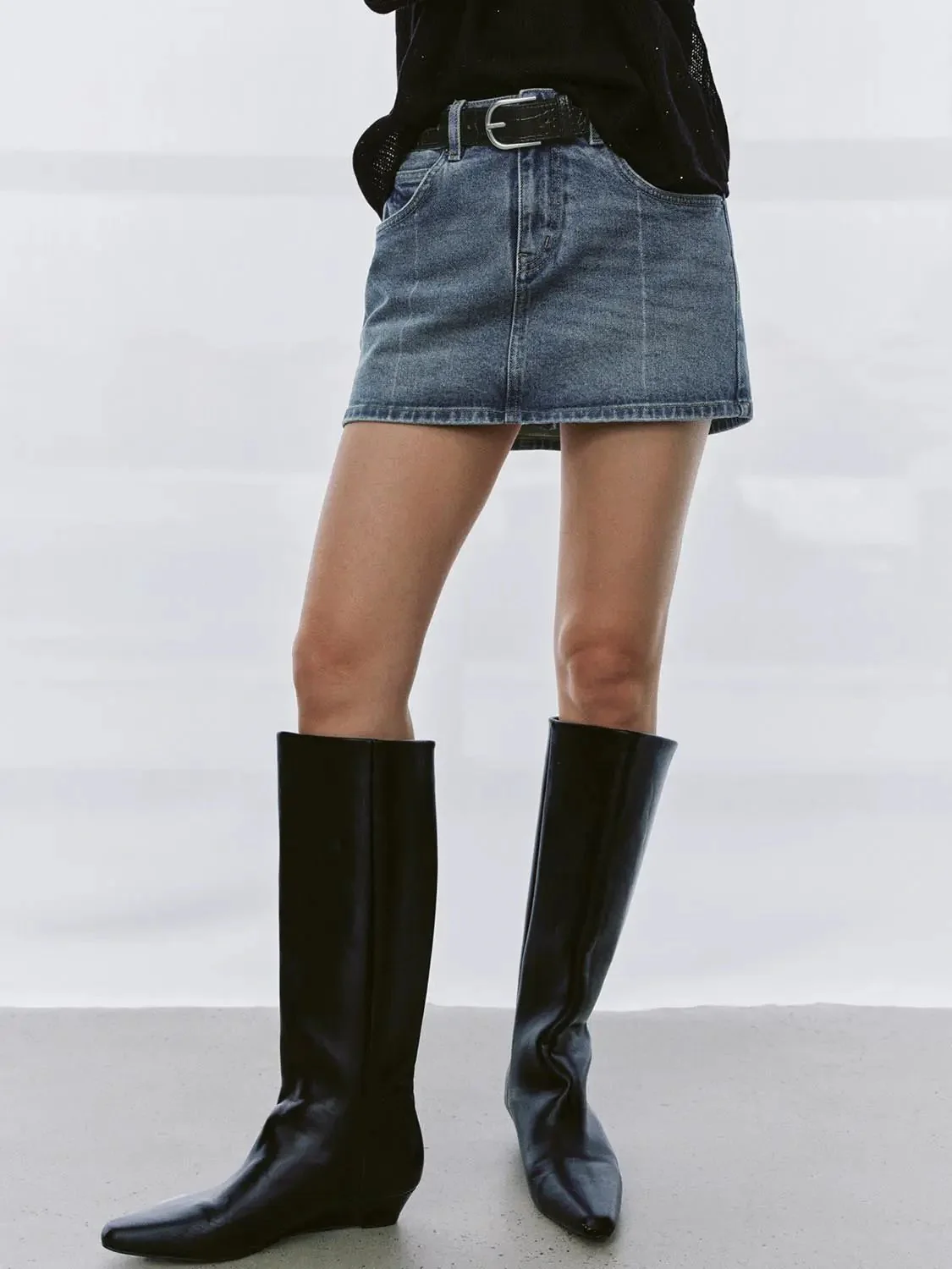 3297-belted-denim-mini-skirts-1.webp Belted Denim Mini Skirts