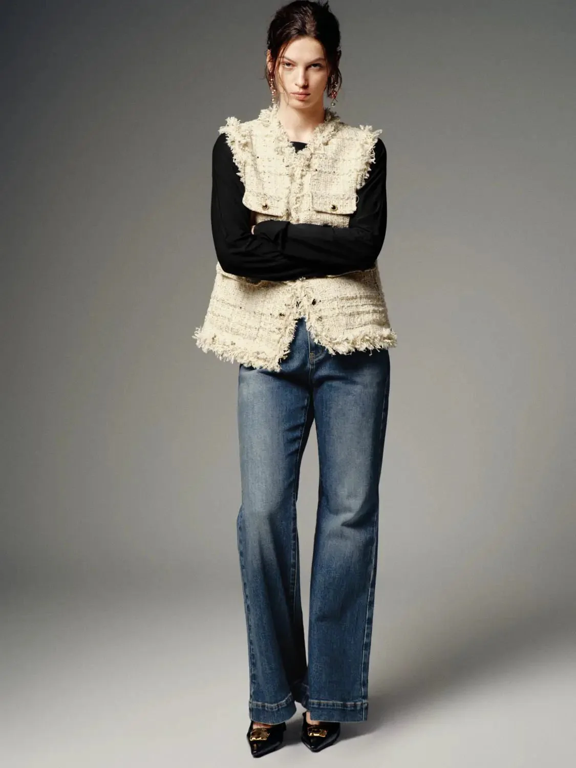 3318-belted-washed-flare-leg-jeans-5.webp Belted Washed Flare Leg Jeans