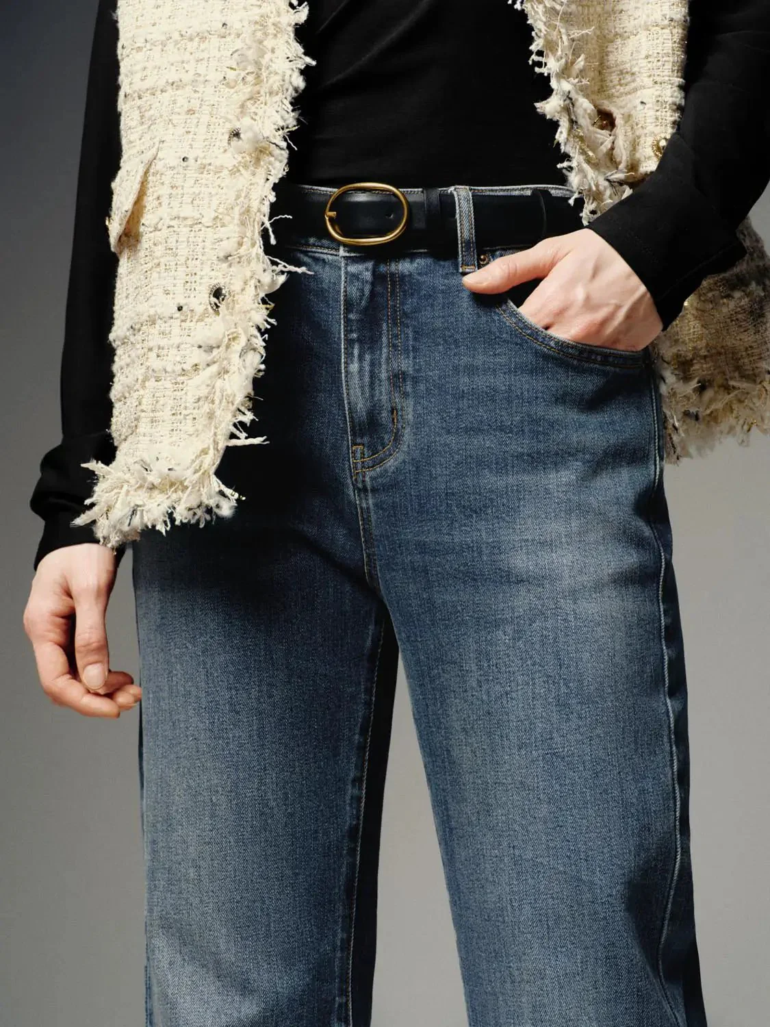 3318-belted-washed-flare-leg-jeans-6.webp Belted Washed Flare Leg Jeans