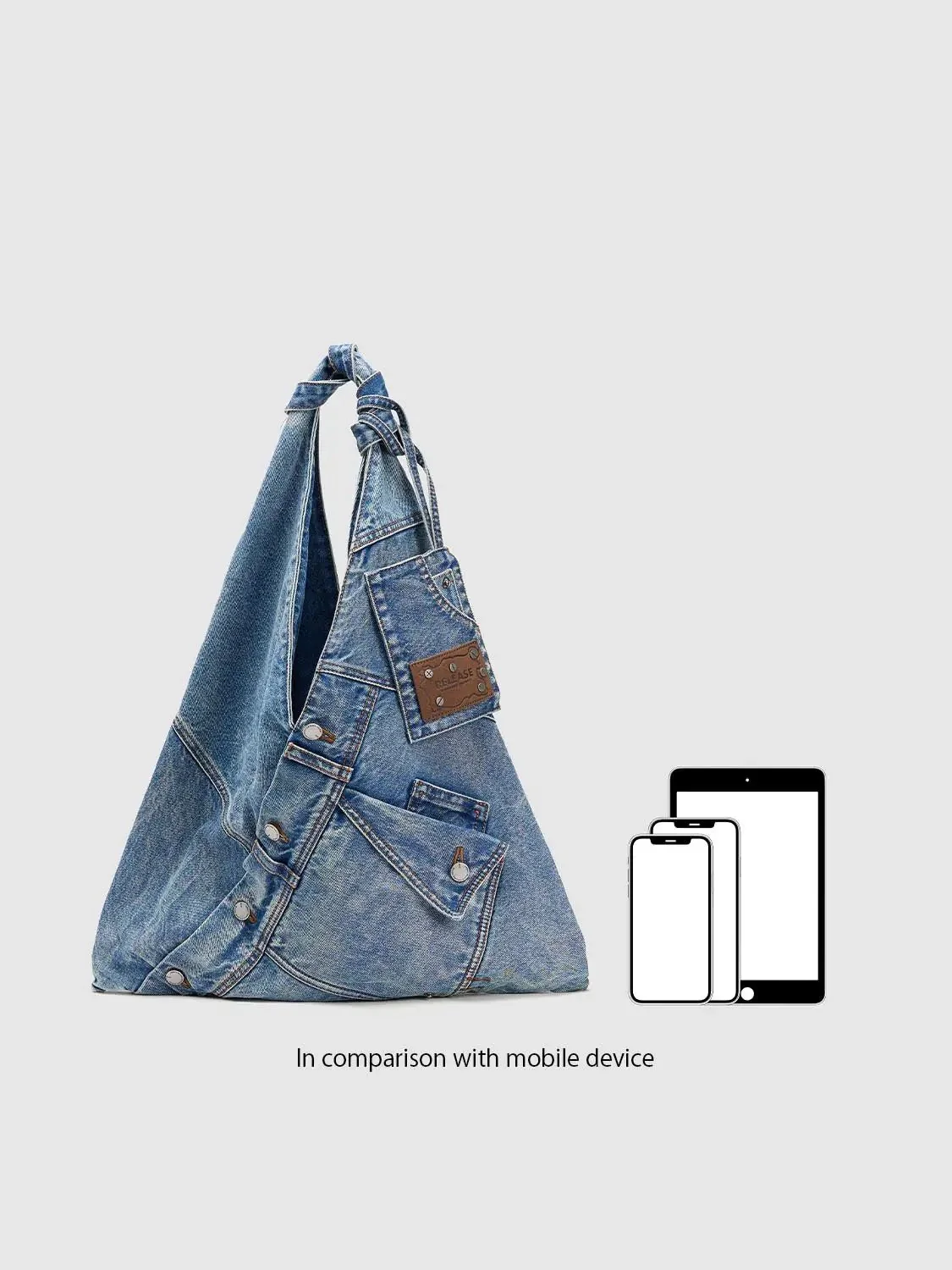 336-denim-shoulder-bag-with-knot-handles-and-patchwork-bag-7.webp Denim Shoulder Bag With Knot Handles And Patchwork Bag