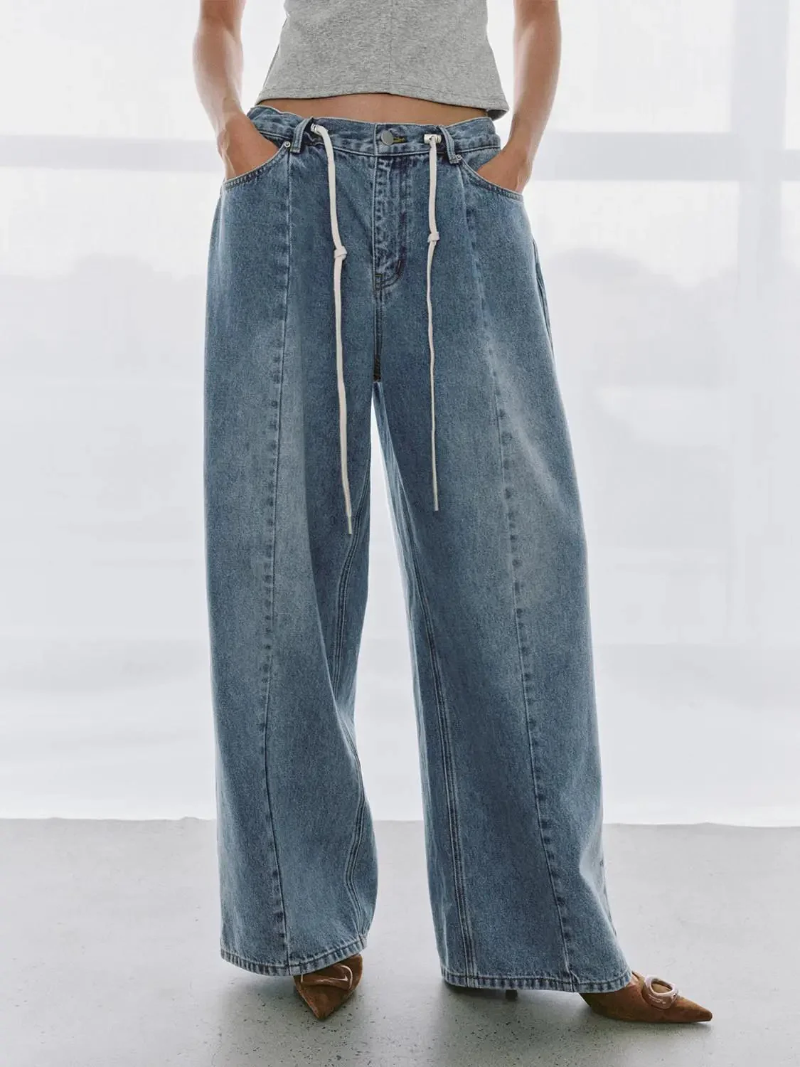 3390-drawstring-seamed-straight-leg-jeans-9.webp Drawstring Seamed Straight Leg Jeans