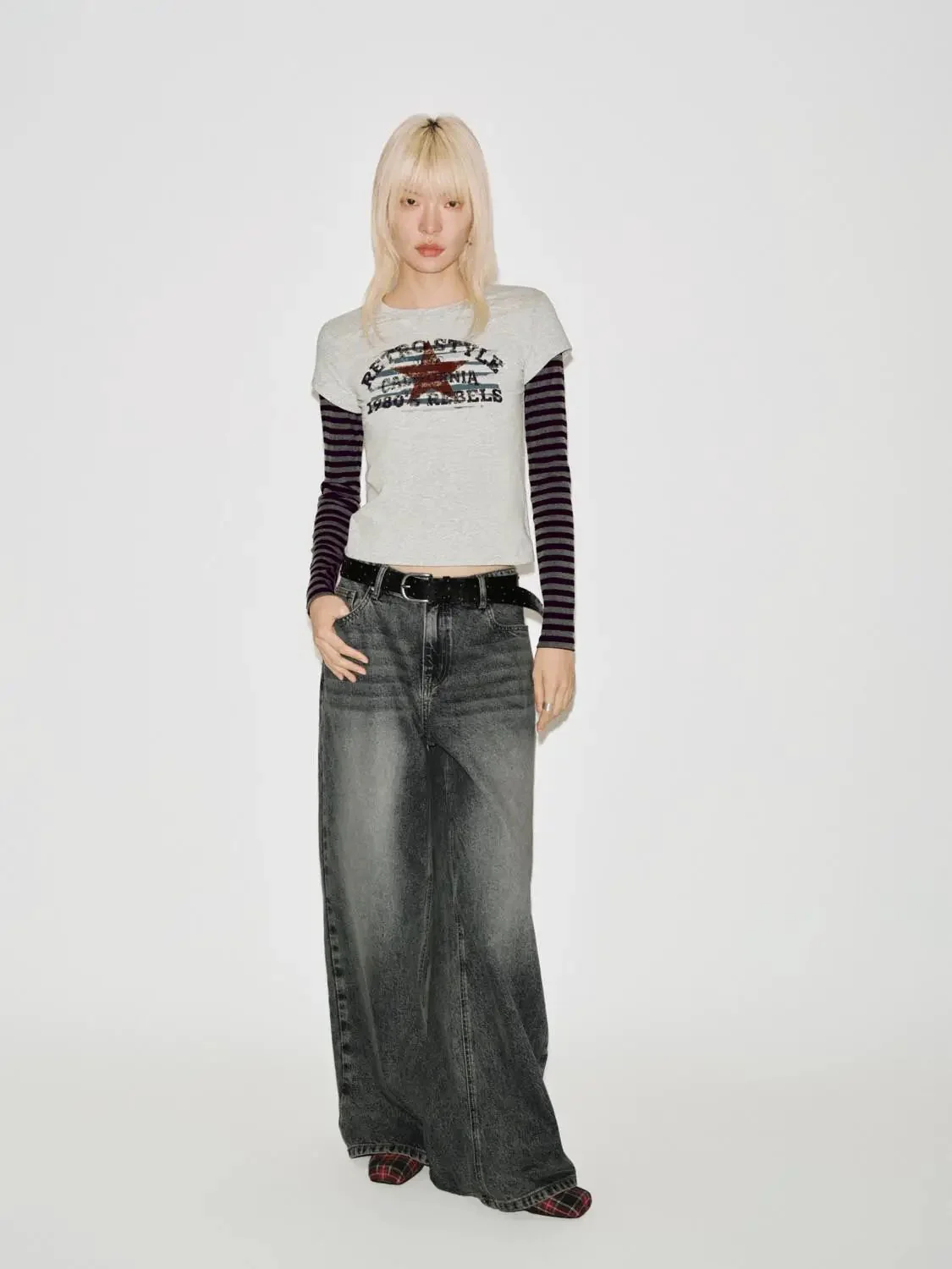 3395-belted-washed-wide-leg-jeans-7.webp Belted Washed Wide Leg Jeans
