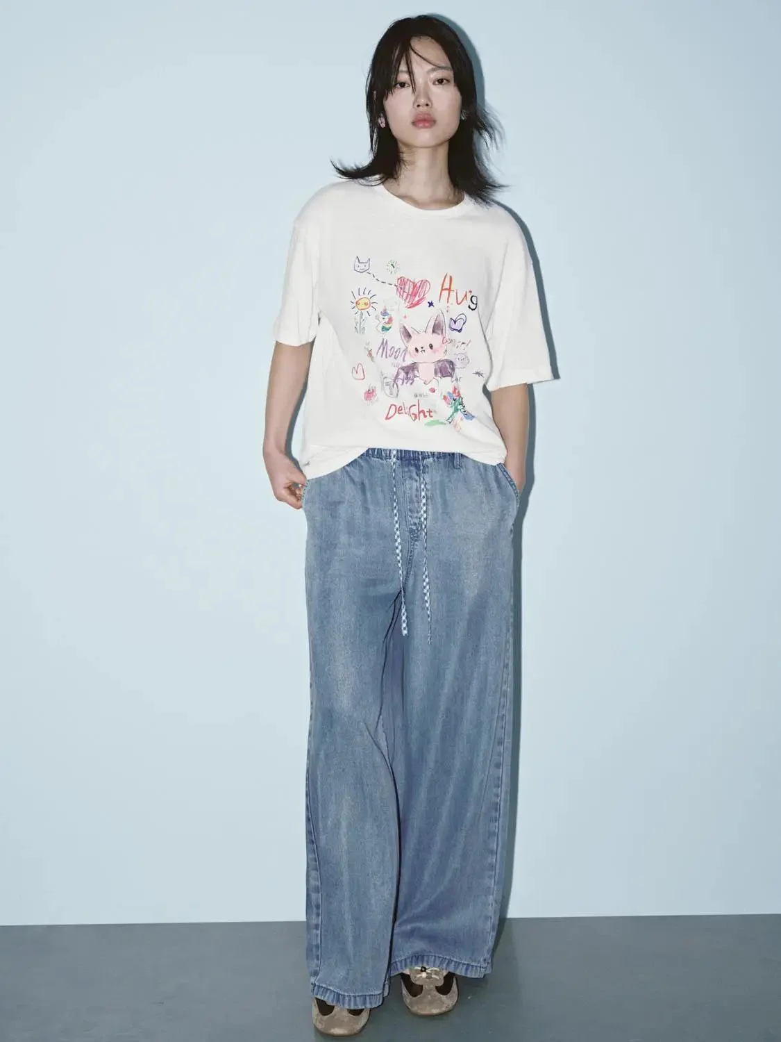 3471-drawstring-pull-on-wide-leg-jeans-7.webp Drawstring Pull On Wide Leg Jeans