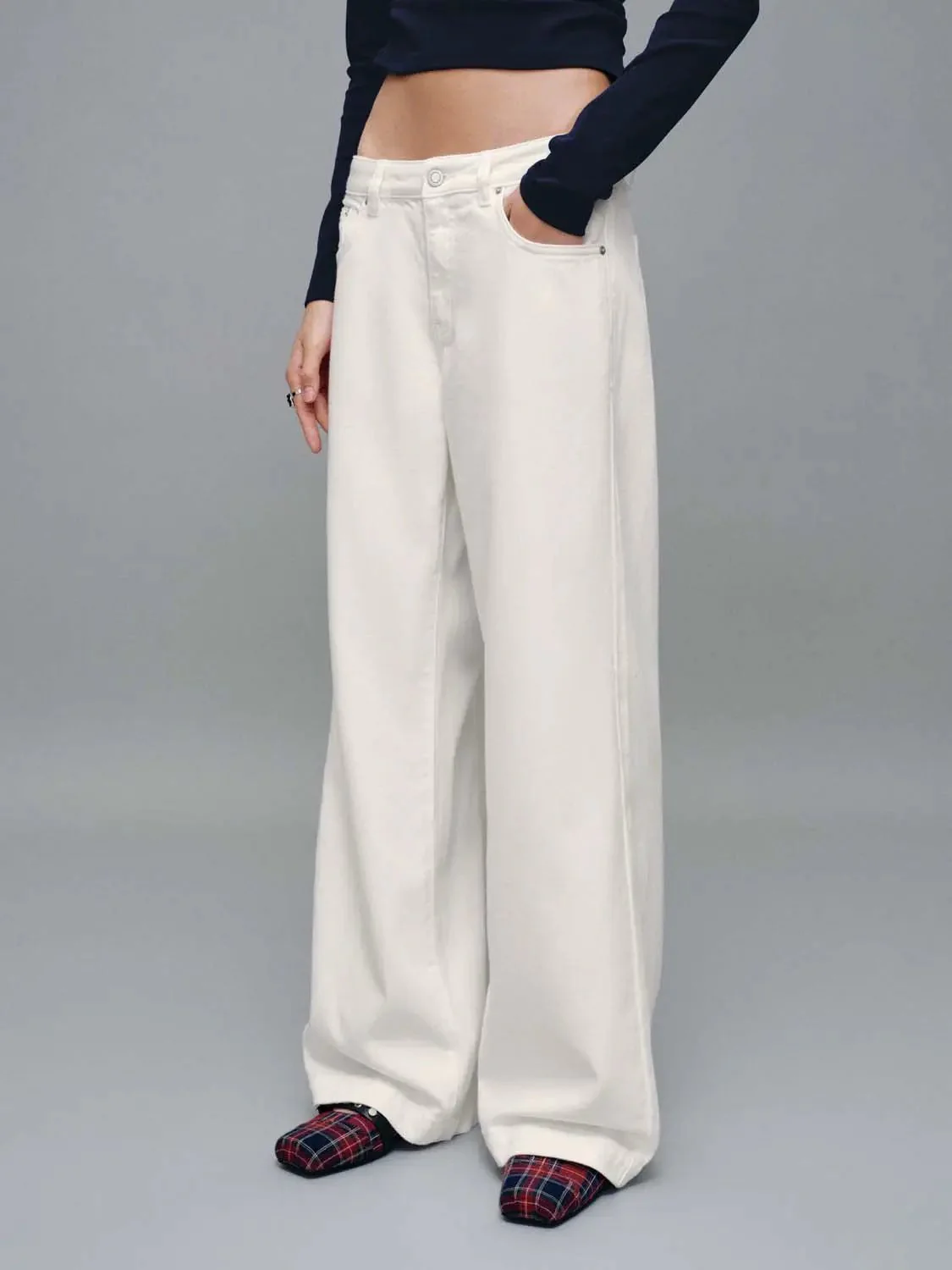 358-elegant-cotton-lyocell-viscose-blend-wide-leg-jeans-3.webp Elegant Cotton Lyocell Viscose Blend Wide Leg Jeans