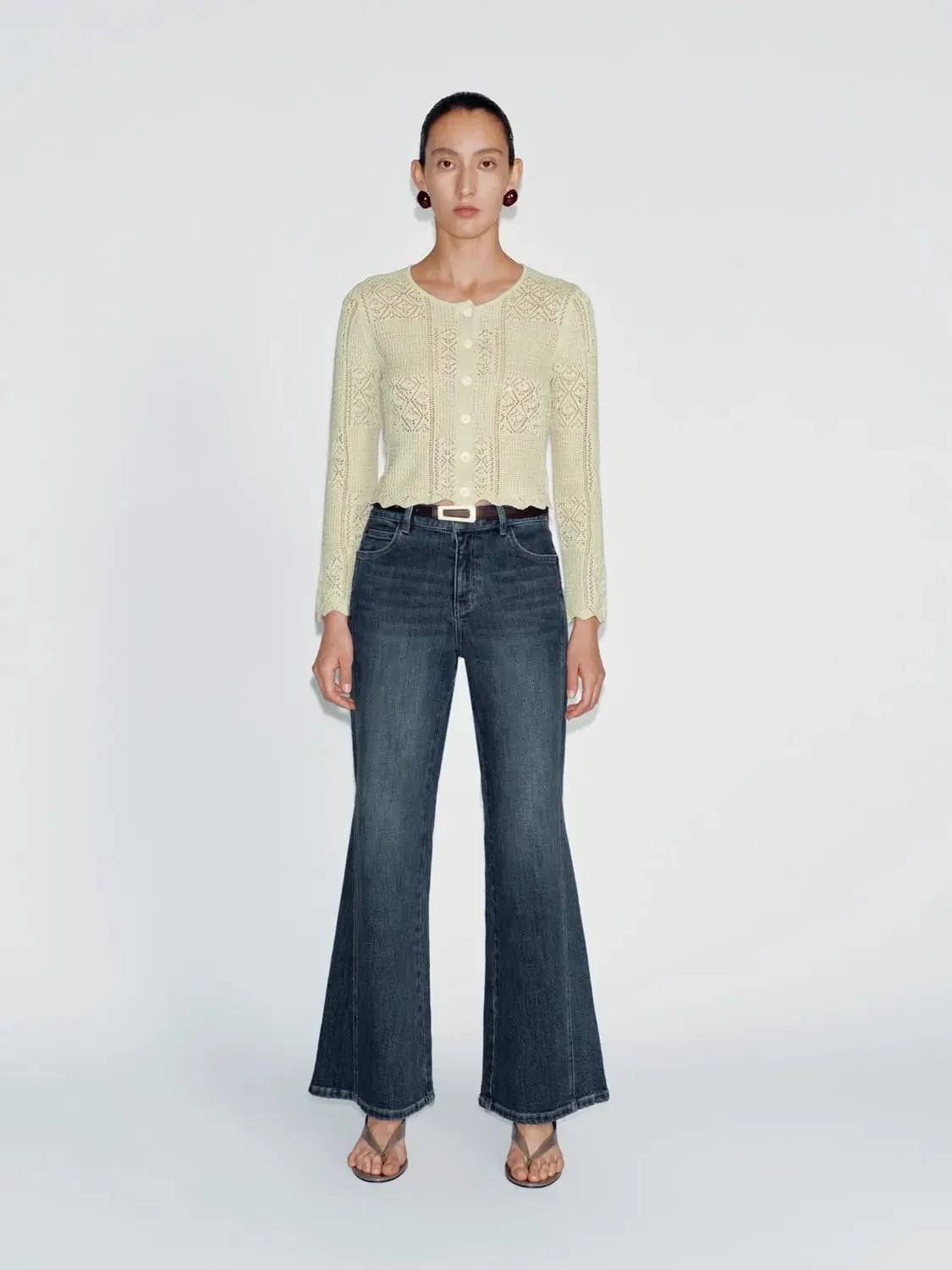 3590-belted-flare-leg-jeans-6.webp Belted Flare Leg Jeans