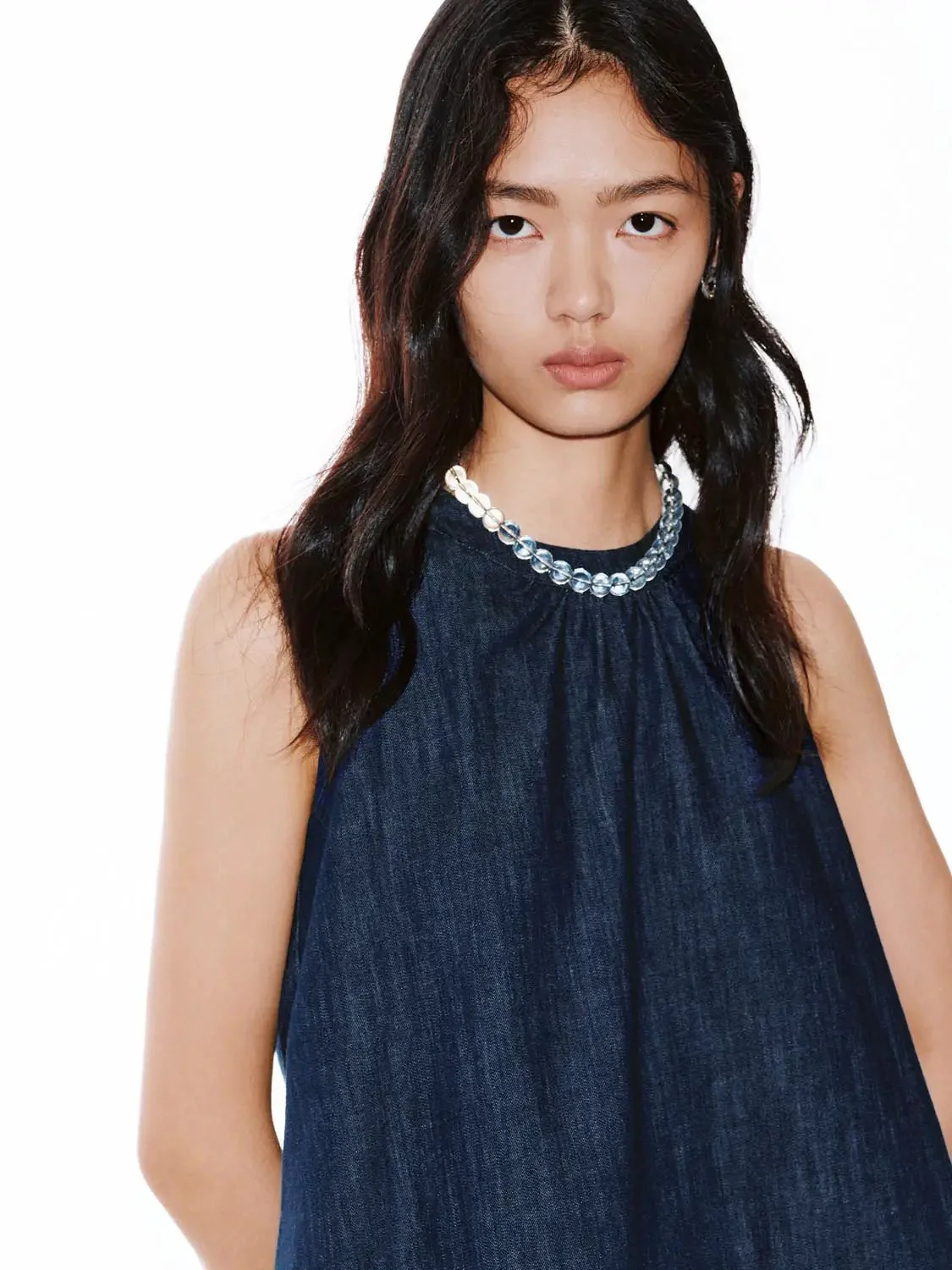3629-crew-neck-sleeveless-denim-shirts-3.webp Crew Neck Sleeveless Denim Shirts