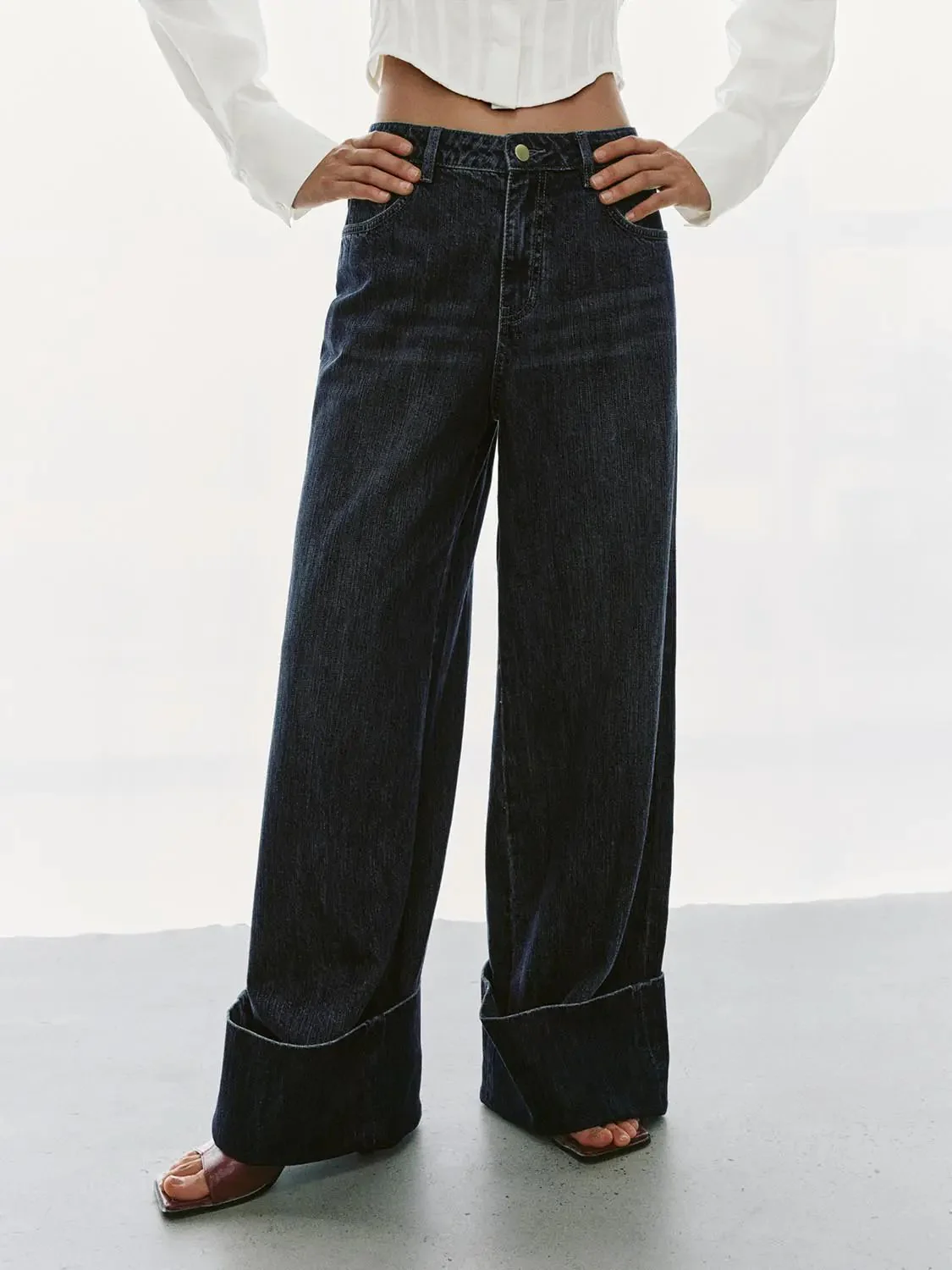3634-seamed-flare-leg-jeans-1.webp Seamed Flare Leg Jeans