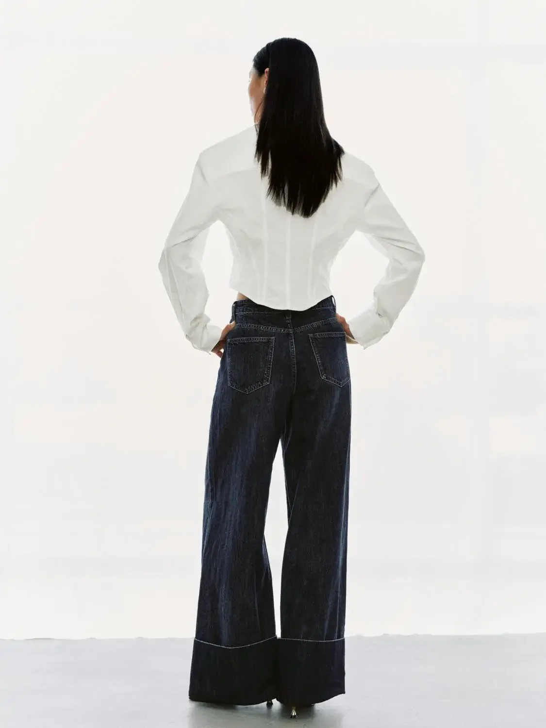 3634-seamed-flare-leg-jeans-4.webp Seamed Flare Leg Jeans