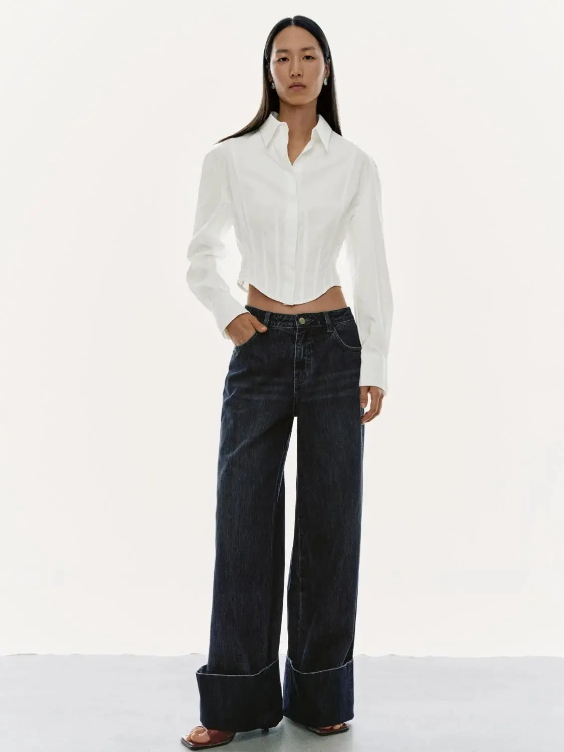 3634-seamed-flare-leg-jeans-7.webp Seamed Flare Leg Jeans