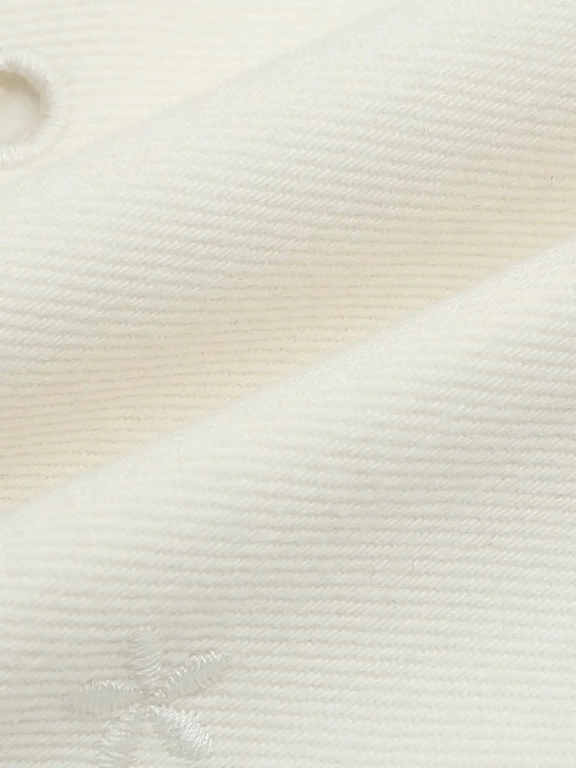 Guipure Lace Detail Button Up Denim Jackets