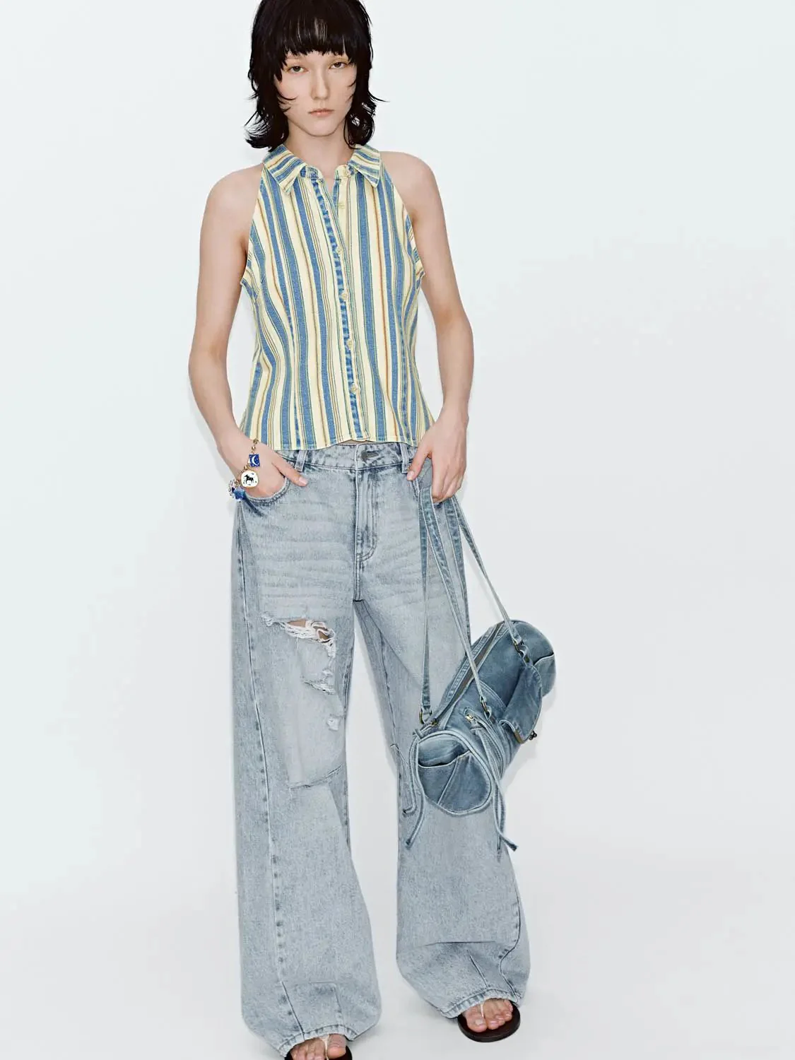 389-contrast-striped-sleeveless-denim-shirts-4.webp Contrast Striped Sleeveless Denim Shirts