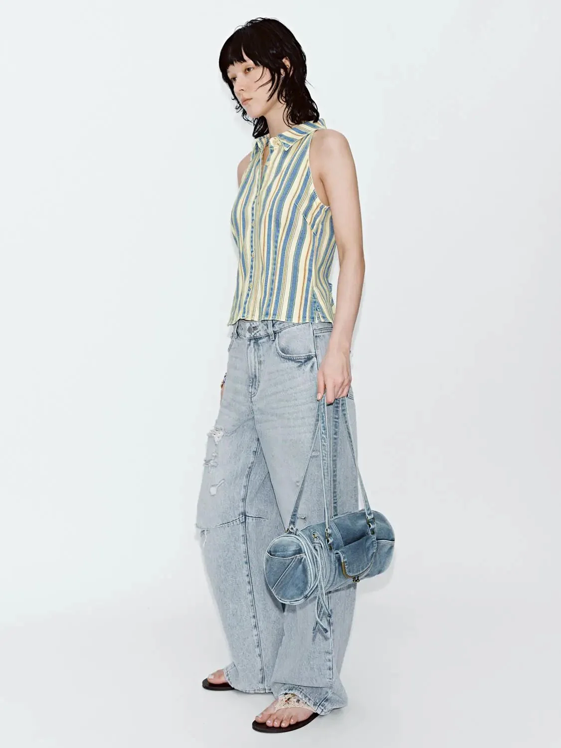 389-contrast-striped-sleeveless-denim-shirts-5.webp Contrast Striped Sleeveless Denim Shirts