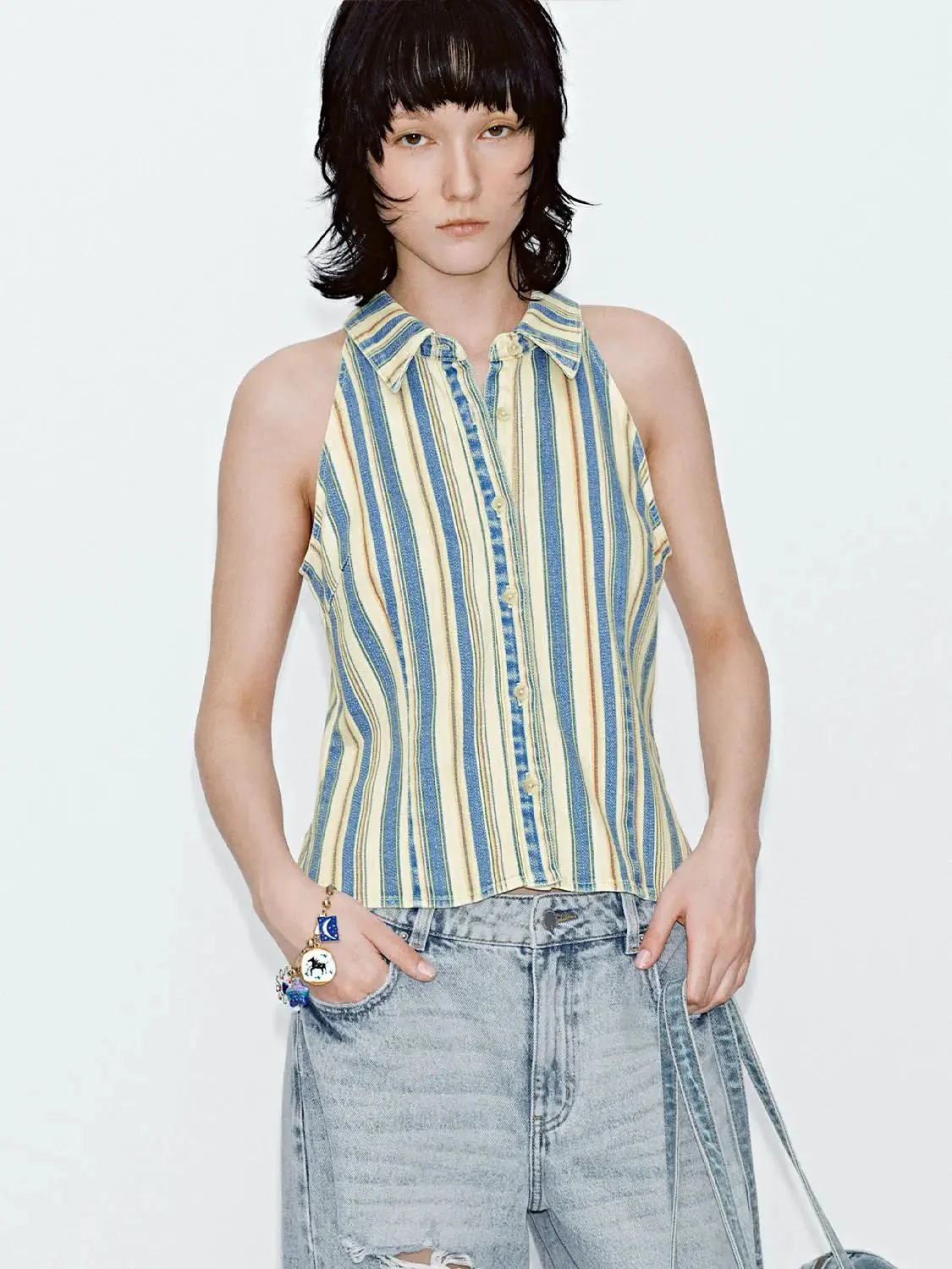 389-contrast-striped-sleeveless-denim-shirts-9.webp Contrast Striped Sleeveless Denim Shirts