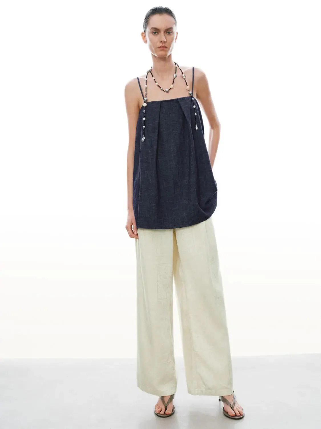 3936-strappy-pleated-denim-shirts-4.webp Strappy Pleated Denim Shirts