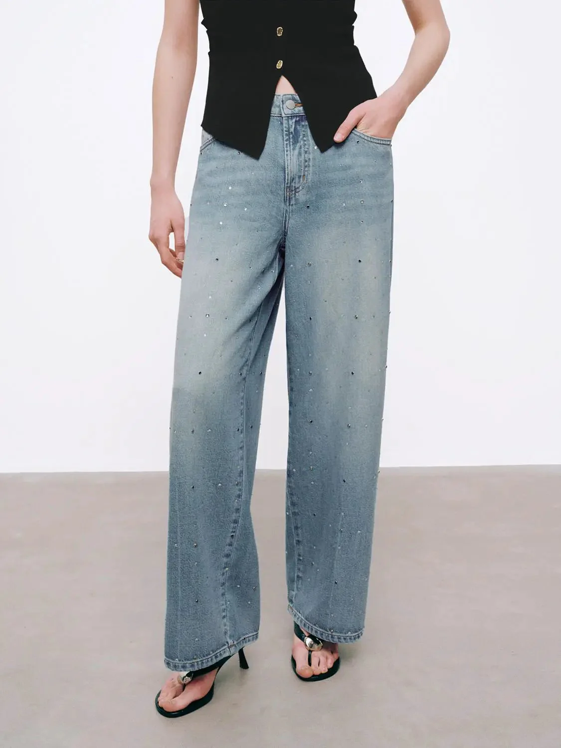 4062-rhinestone-wide-leg-jeans-1.webp Rhinestone Wide Leg Jeans