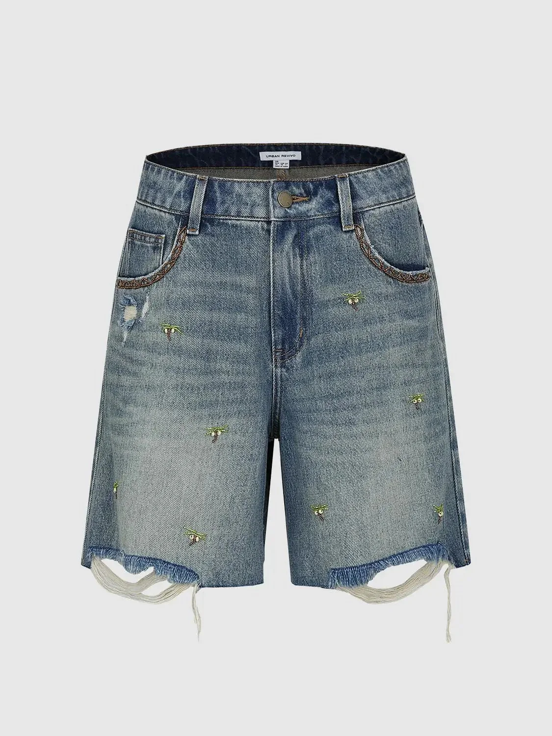 4370-raw-detail-beaded-denim-shorts-2.webp Raw Detail Beaded Denim Shorts