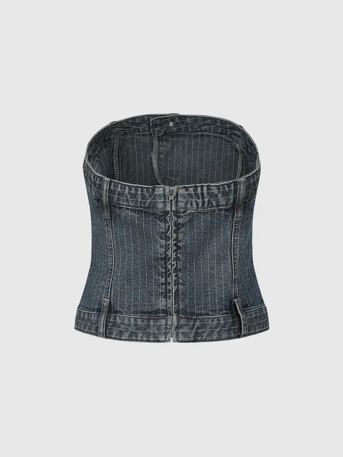 4432-seamed-striped-denim-tube-tops-2.webp Seamed Striped Denim Tube Tops