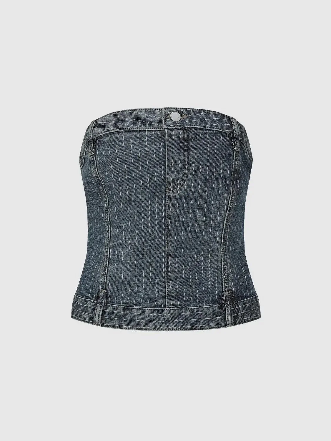 4432-seamed-striped-denim-tube-tops-4.webp Seamed Striped Denim Tube Tops