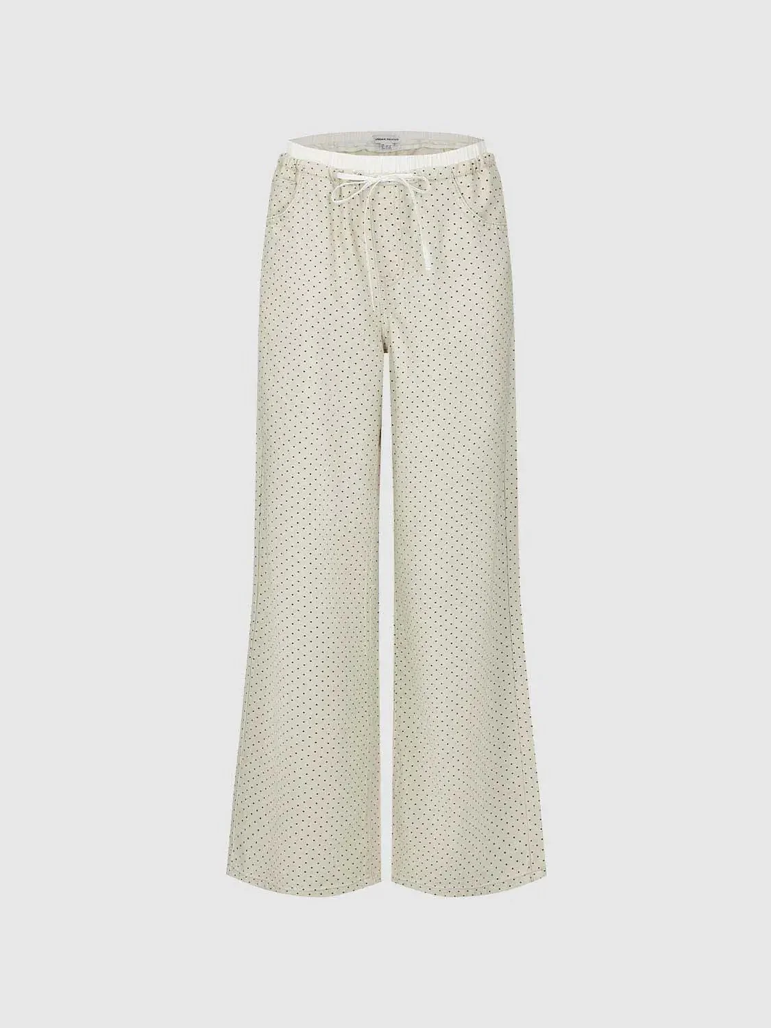 4541-drawstring-pull-on-polka-dotted-wide-leg-jeans-2.webp Drawstring Pull On Polka Dotted Wide Leg Jeans