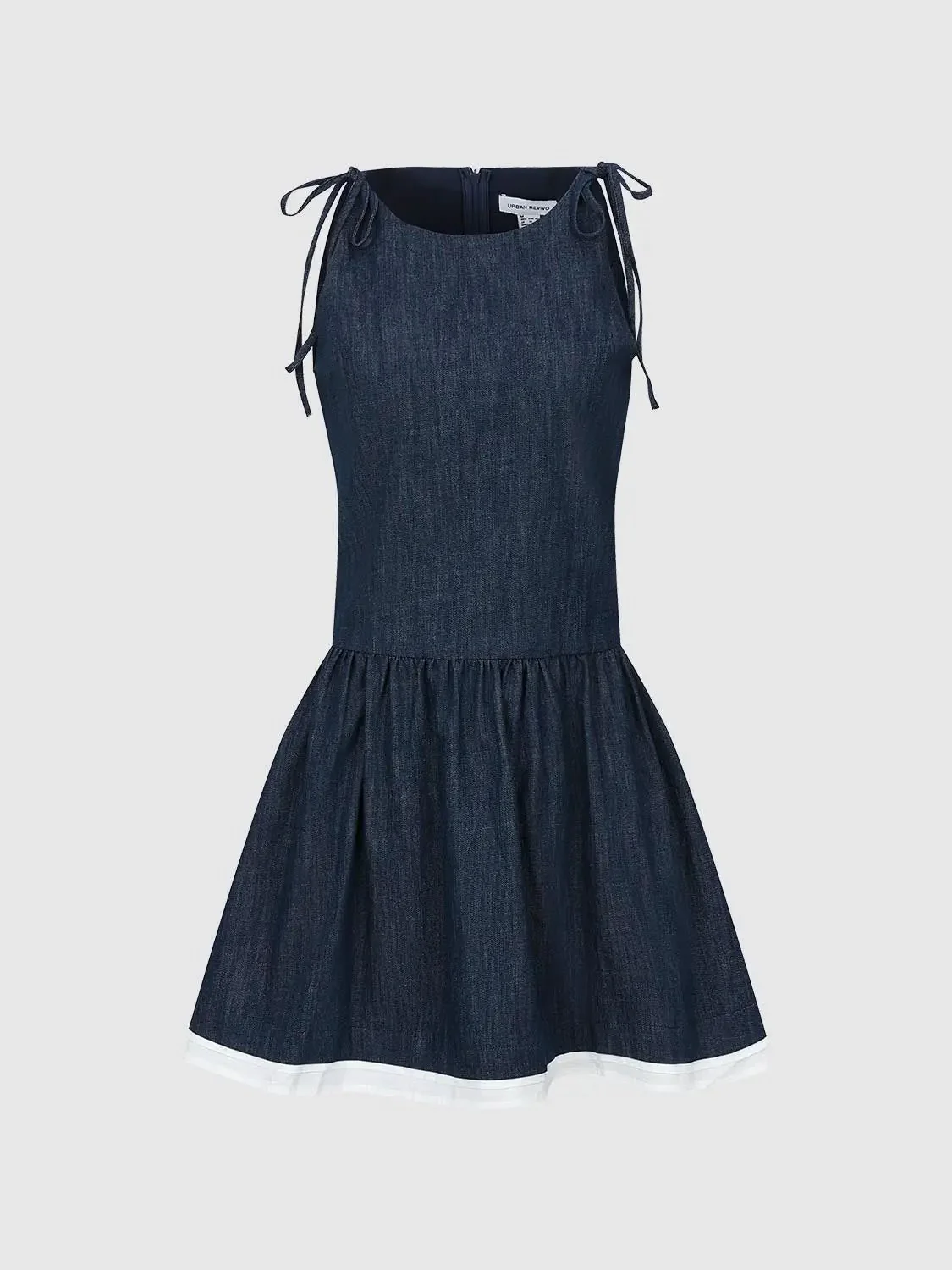 4664-denim-with-contrast-trim-sleeveless-dress-7.webp Denim With Contrast Trim Sleeveless Dress