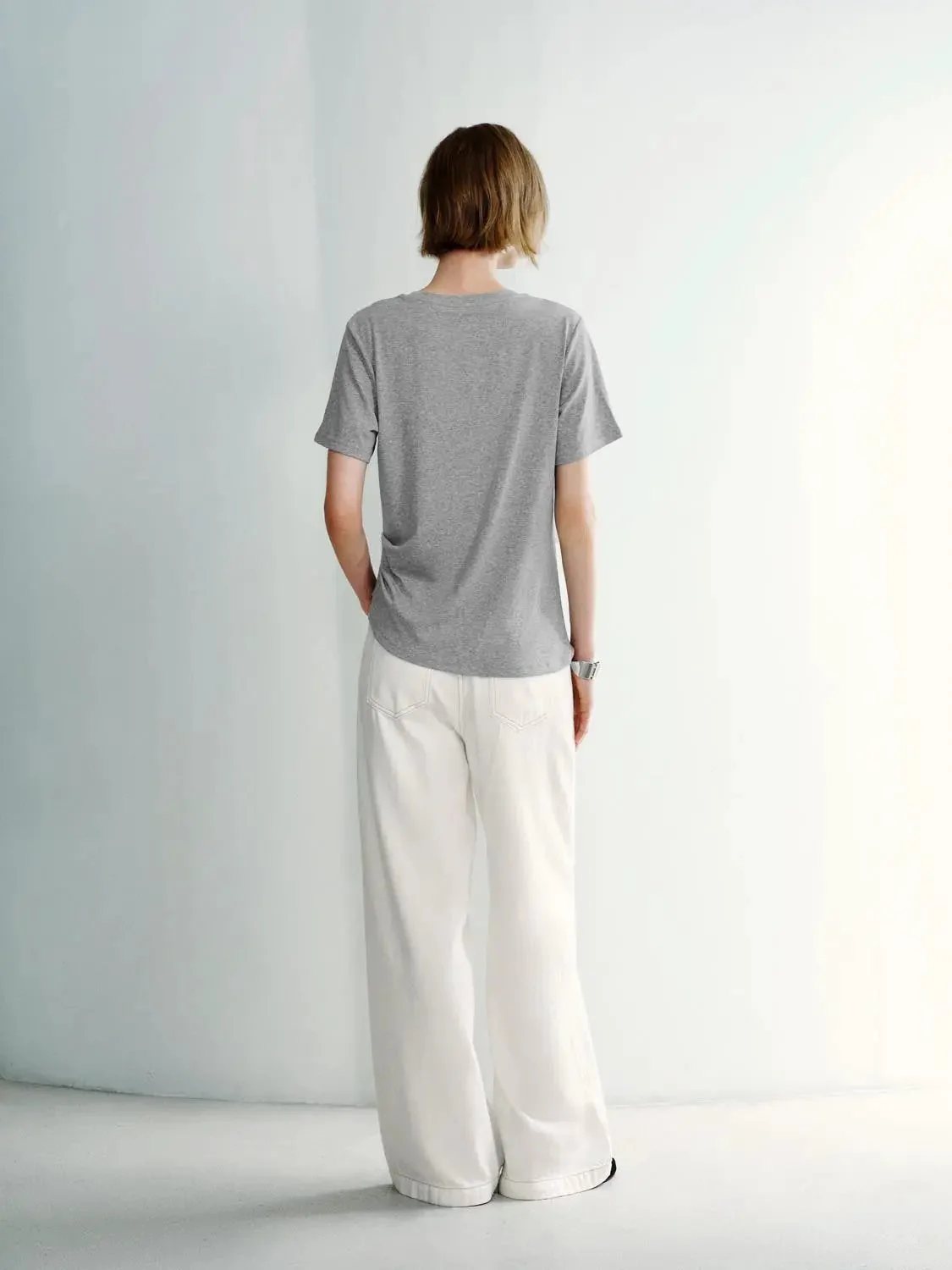 4738-cotton-viscose-stitch-detail-wide-leg-jeans-4.webp Cotton Viscose Stitch Detail Wide Leg Jeans