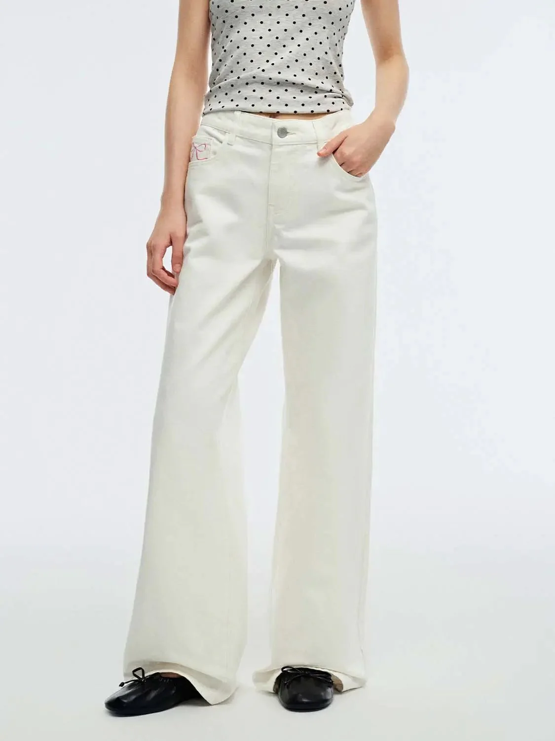 4837-fine-embroidered-cotton-straight-leg-jeans-1.webp Fine Embroidered Cotton Straight Leg Jeans