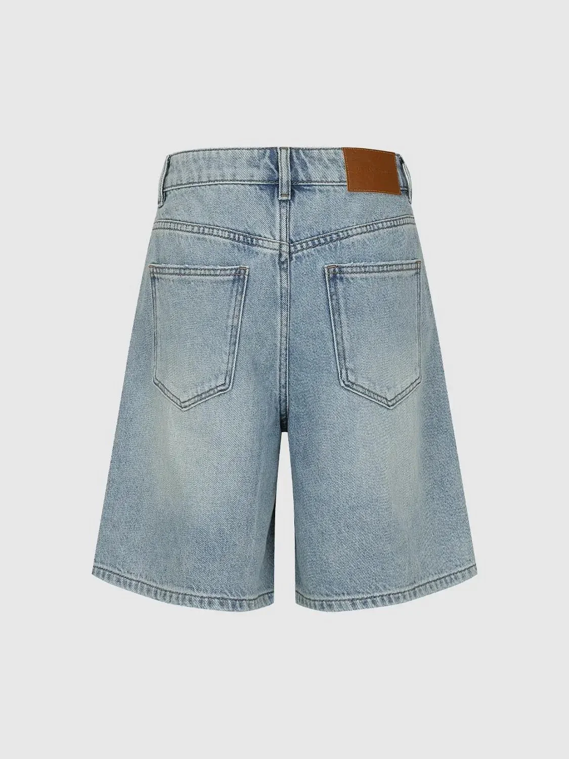 4990-bow-detail-denim-shorts-for-everyday-casual-urban-wear-2.webp Bow Detail Denim Shorts For Everyday Casual Urban Wear