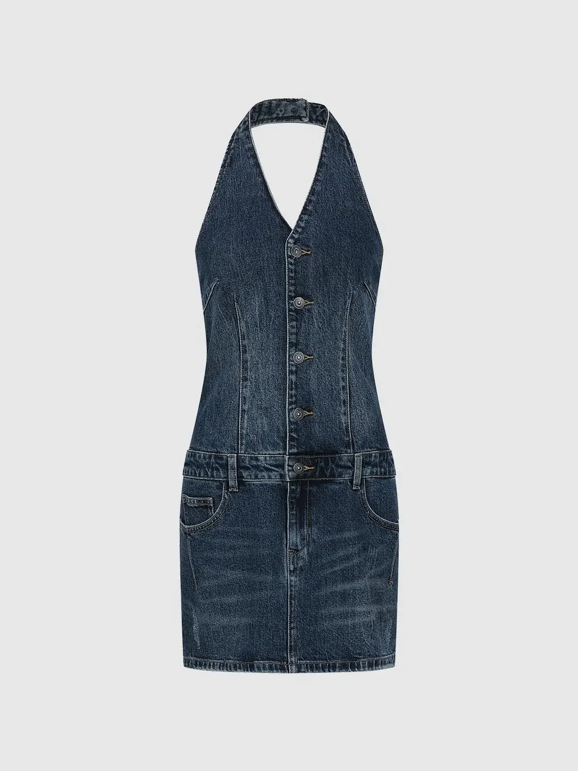 5004-denim-halter-neck-backless-elegant-midi-dresses-7.webp Denim Halter-Neck Backless Elegant Midi Dresses