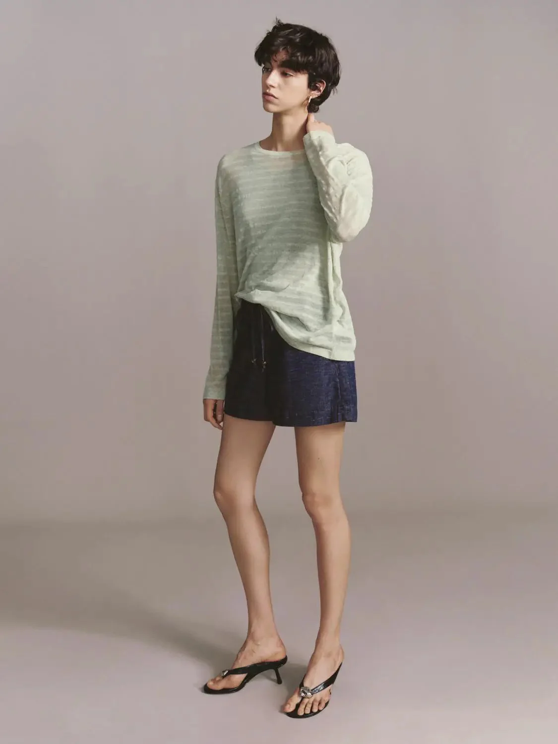 5168-elegant-casual-relaxed-drawstring-denim-shorts-6.webp Elegant Casual Relaxed Drawstring Denim Shorts