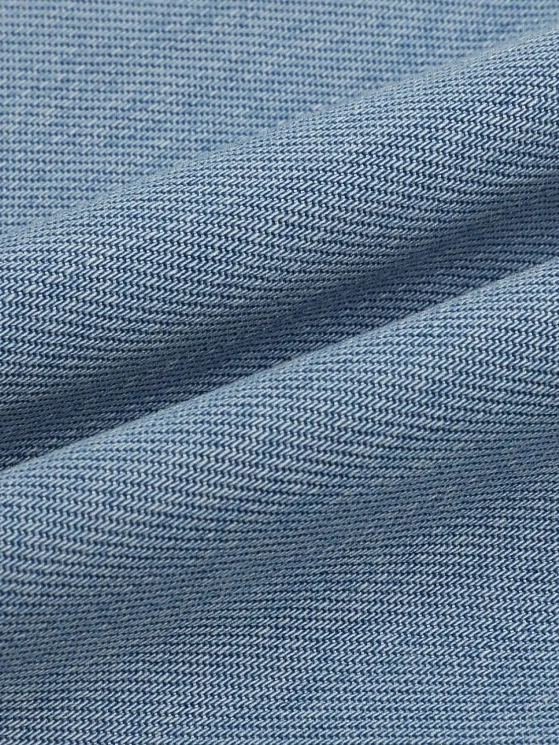 Lightwash Pleat Detail Wide Leg Denim Jeans