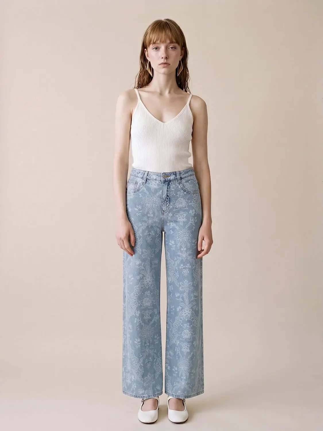 5209-floral-print-denim-wide-leg-for-everyday-styling-jeans-4.webp Floral Print Denim Wide Leg For Everyday Styling Jeans