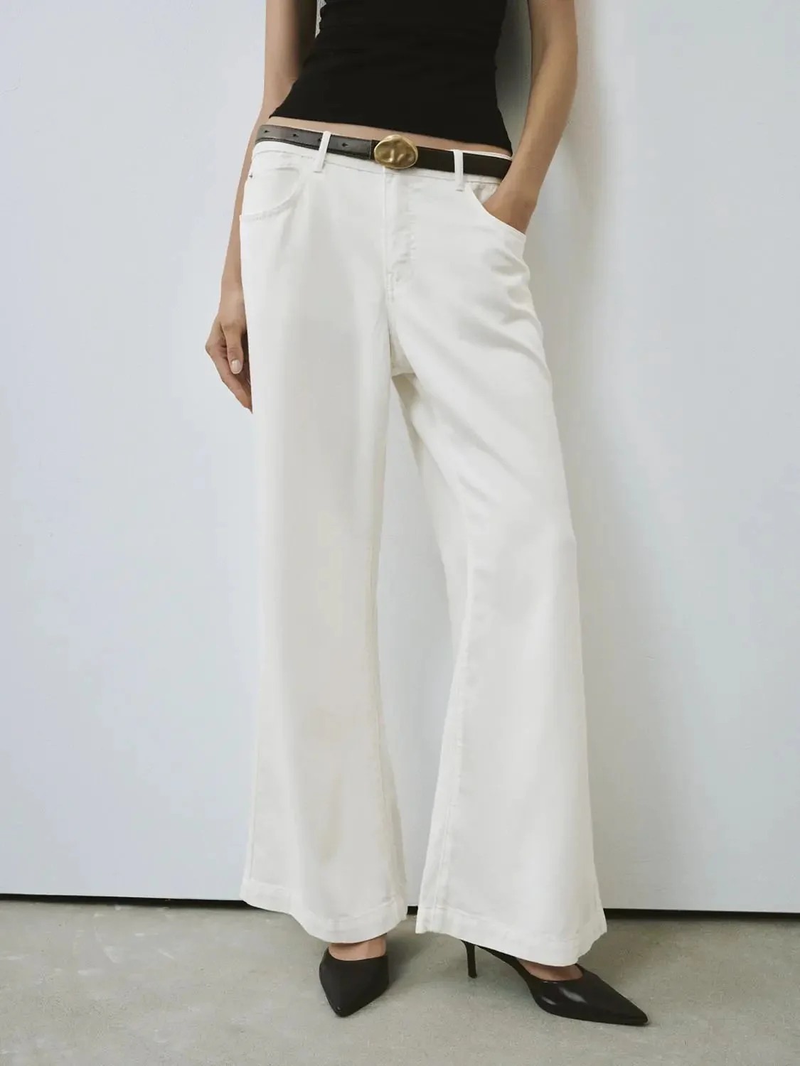 5223-soft-lyocell-cotton-wide-leg-belted-jeans-1.webp Soft Lyocell Cotton Wide Leg Belted Jeans
