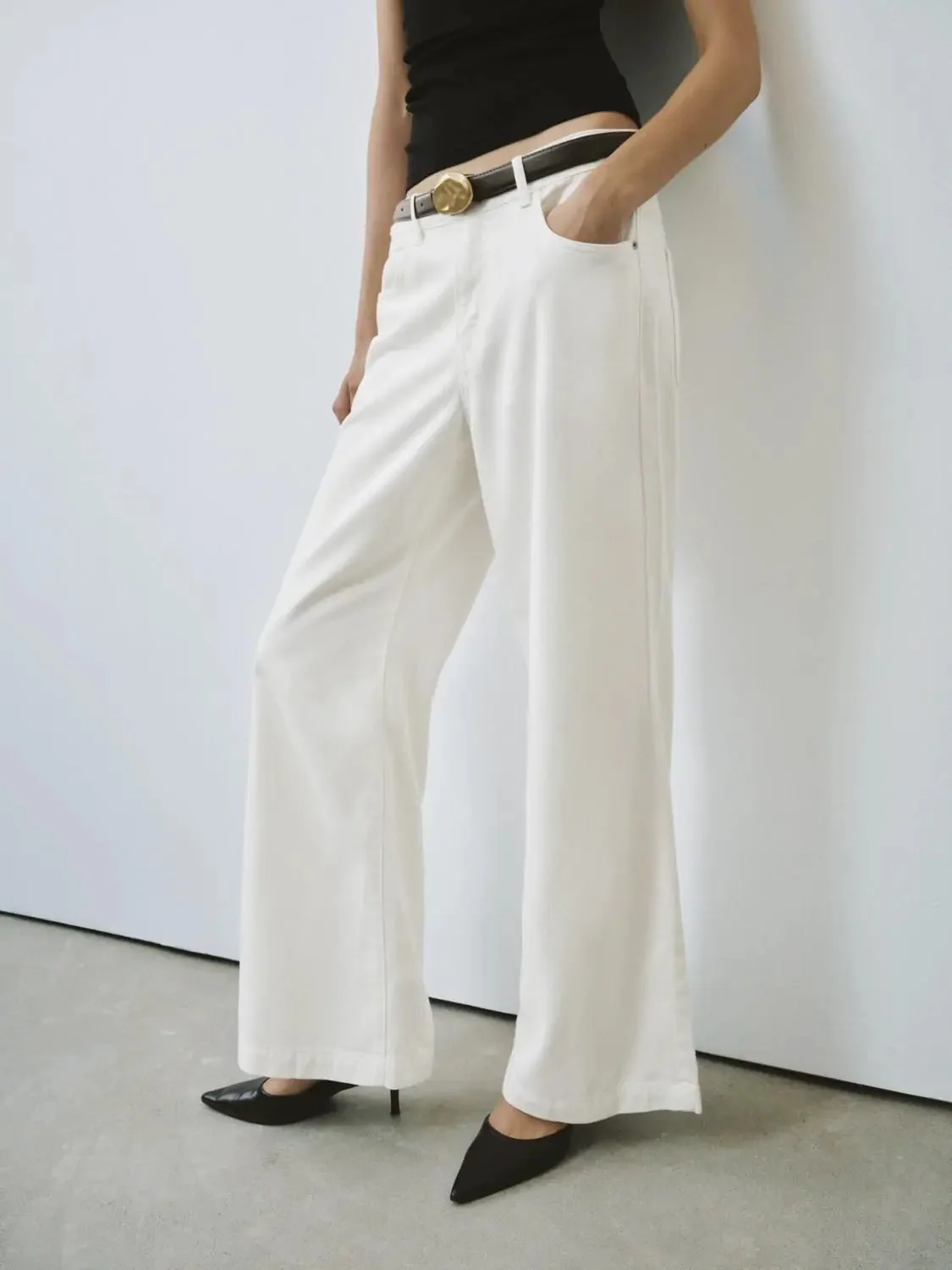 5223-soft-lyocell-cotton-wide-leg-belted-jeans-3.webp Soft Lyocell Cotton Wide Leg Belted Jeans