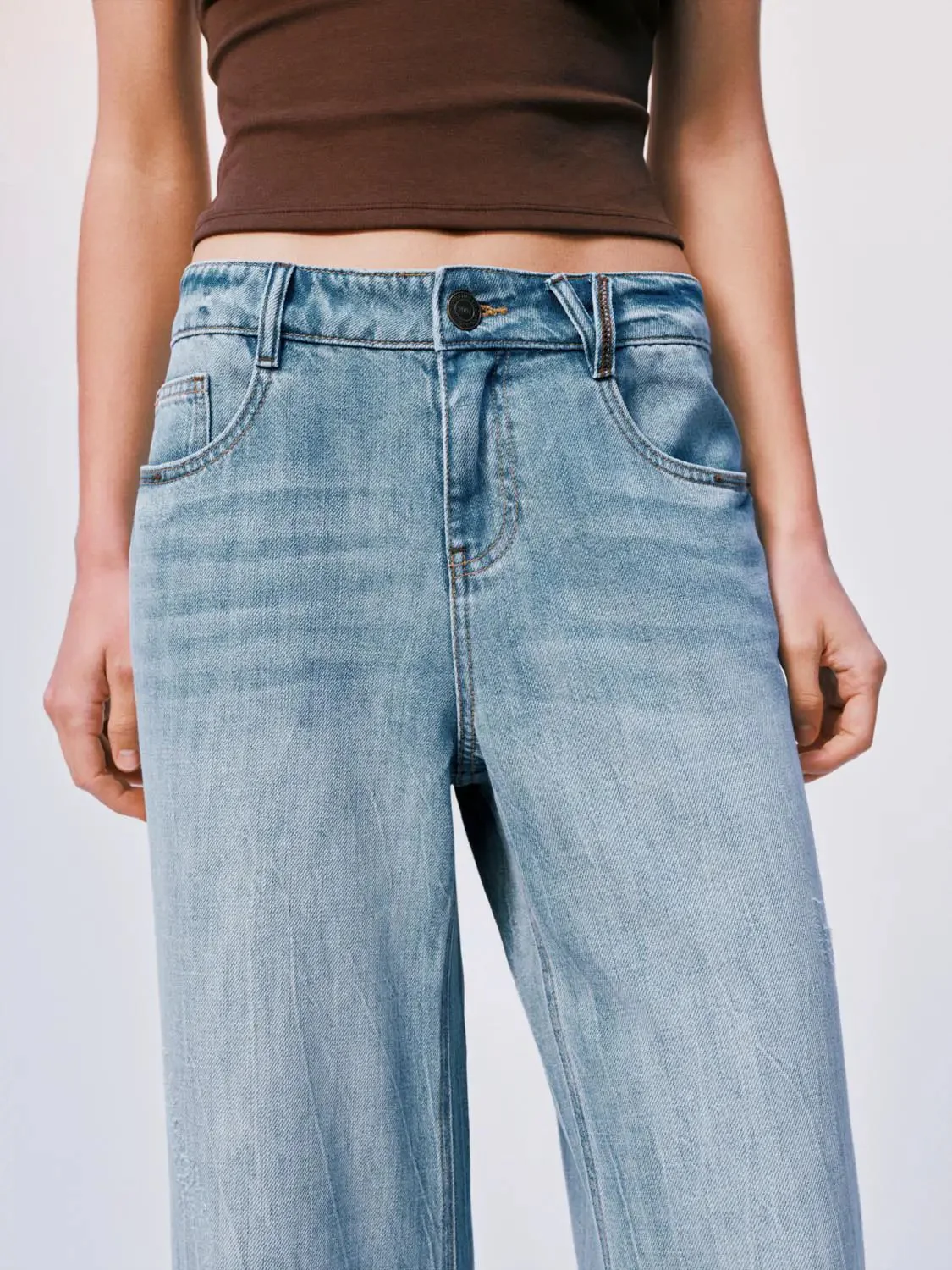 5265-cotton-lyocell-denim-wide-leg-jeans-6.webp Cotton Lyocell Denim Wide Leg Jeans