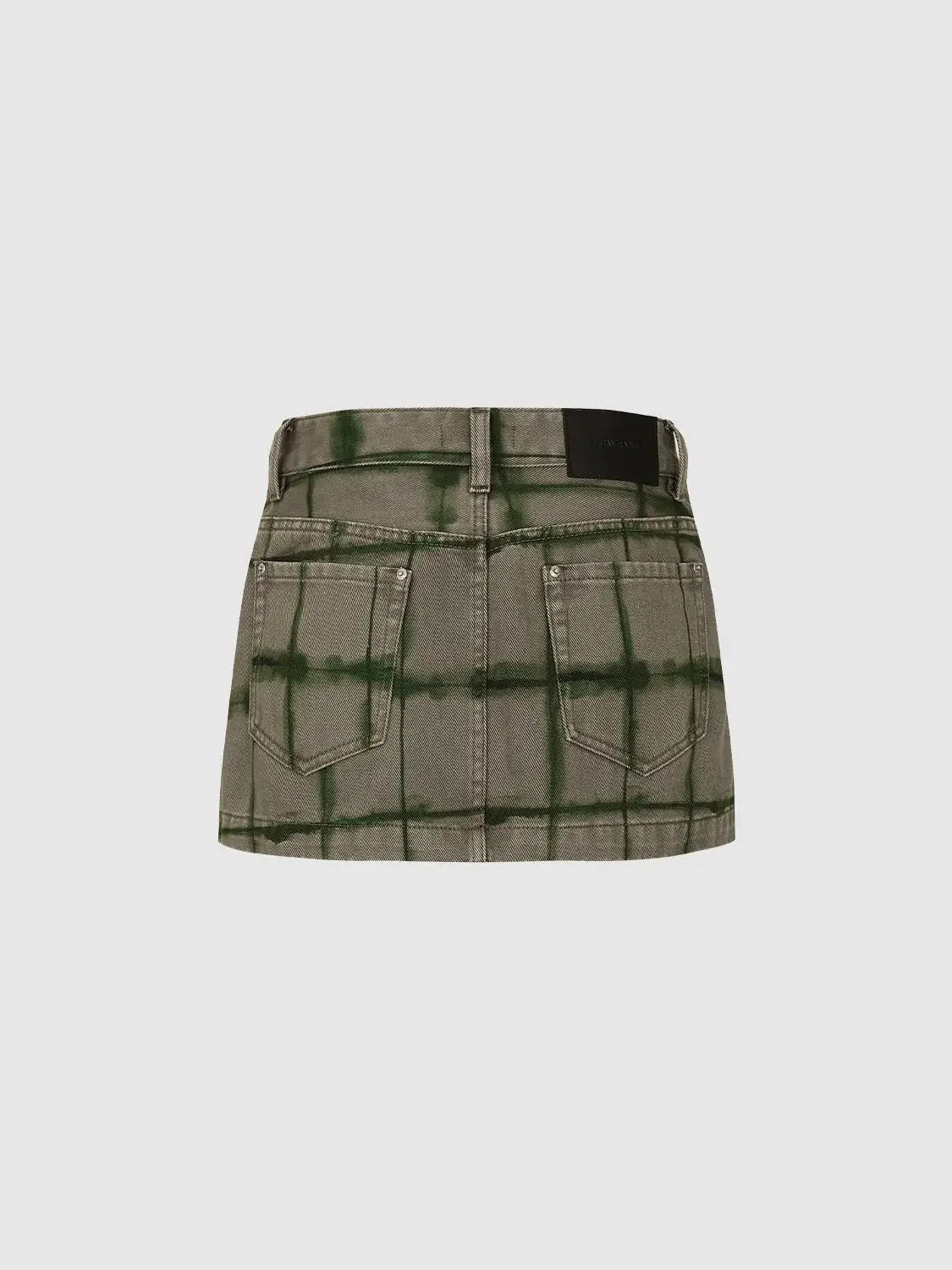 5279-cotton-windowpane-plaid-belt-loops-mini-skirts-2.webp Cotton Windowpane Plaid Belt Loops Mini Skirts