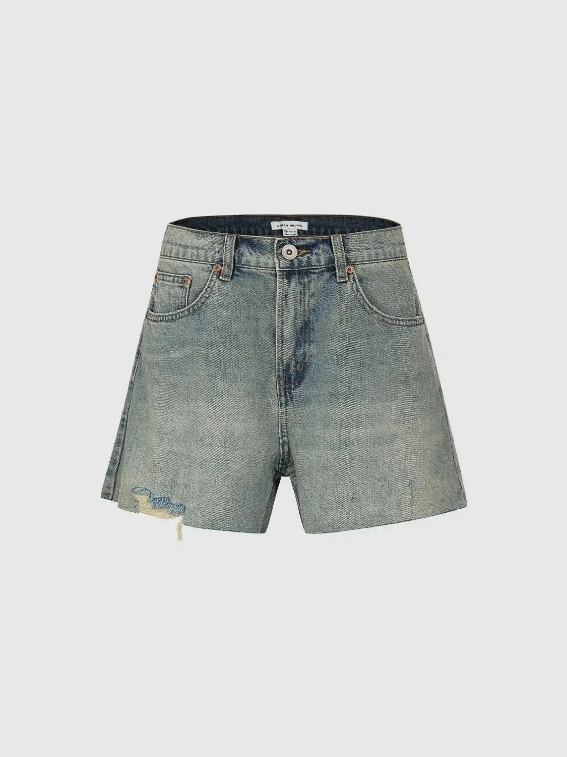 5286-lightwash-raw-detail-denim-shorts-4.webp Lightwash Raw Detail Denim Shorts