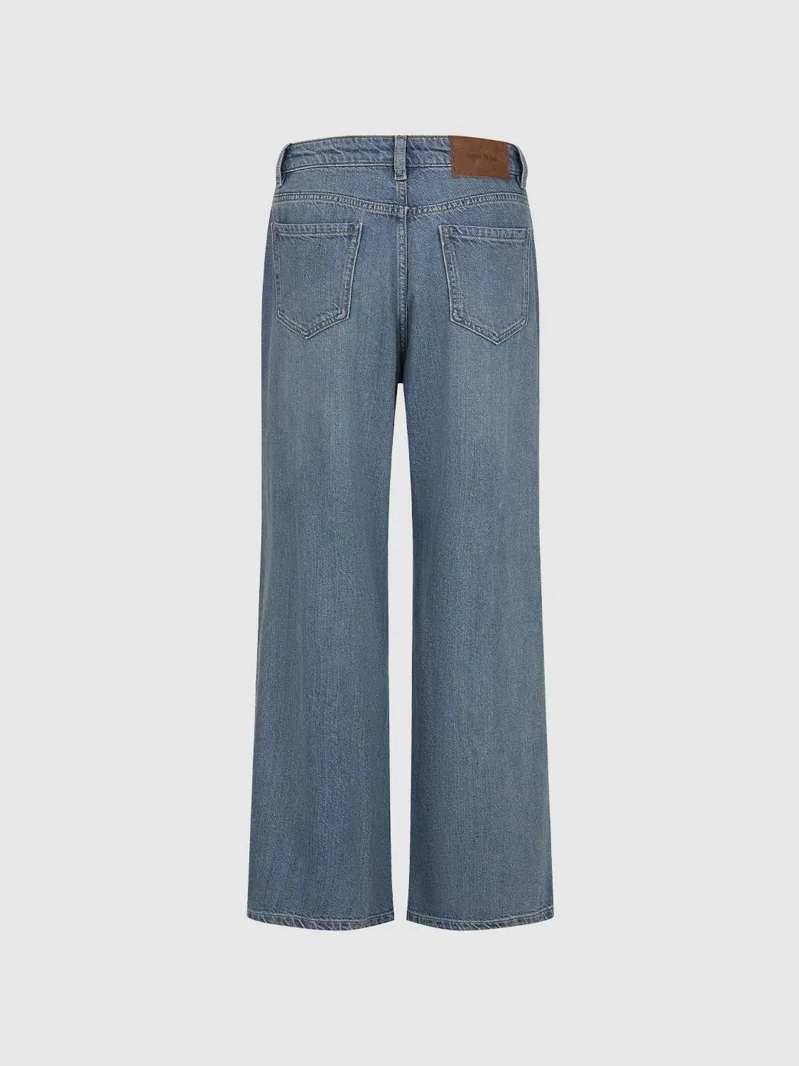 5380-denim-comfortable-flattering-fit-wide-leg-jeans-2.webp Denim Comfortable Flattering Fit Wide Leg Jeans