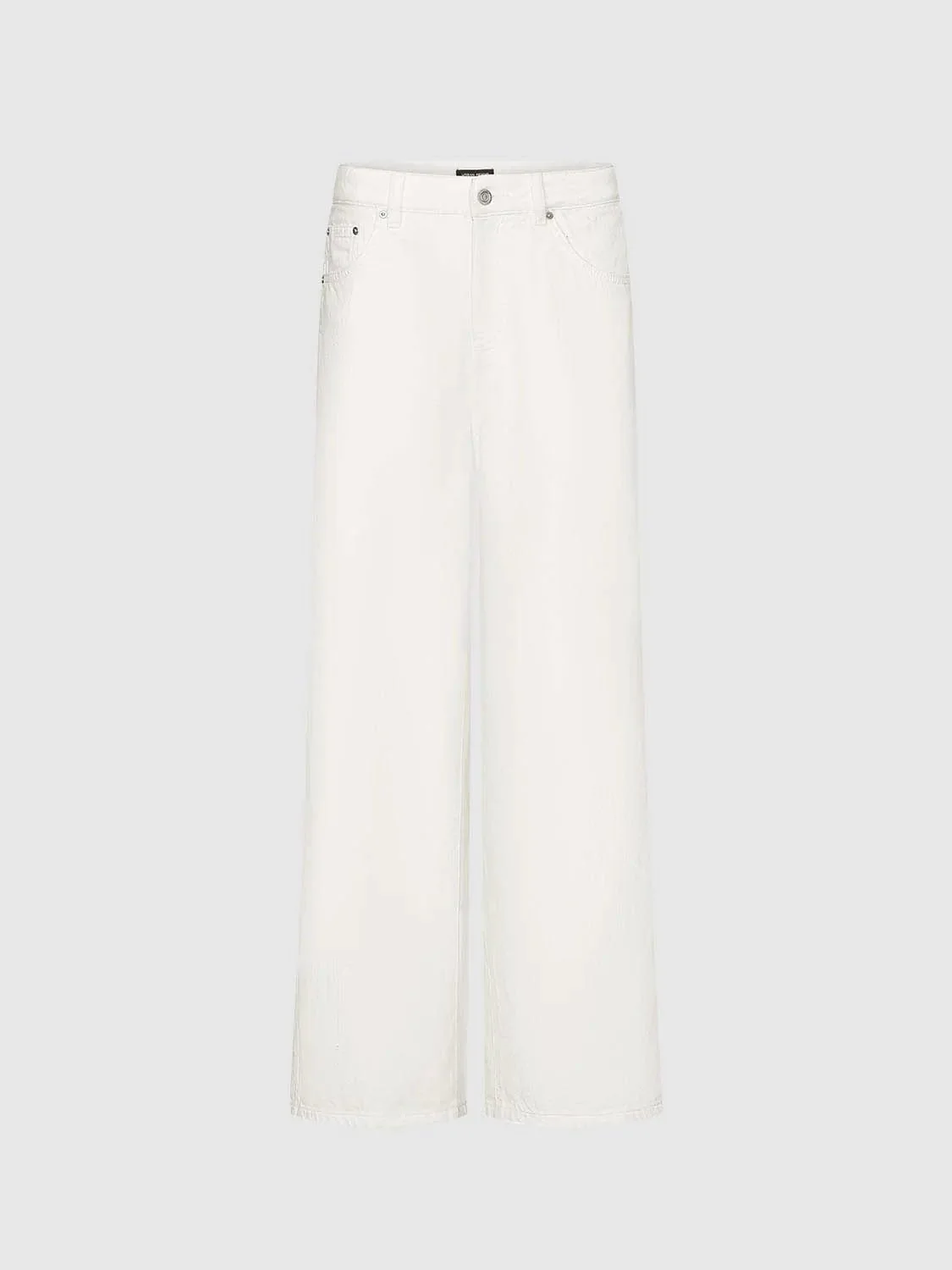 5463-classic-white-cotton-viscose-wide-leg-jeans-2.webp Classic White Cotton Viscose Wide Leg Jeans