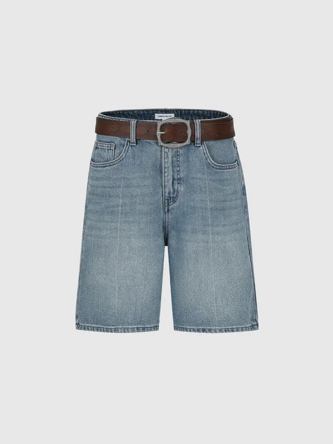 5477-belted-denim-leather-belt-shorts-2.webp Belted Denim Leather Belt Shorts