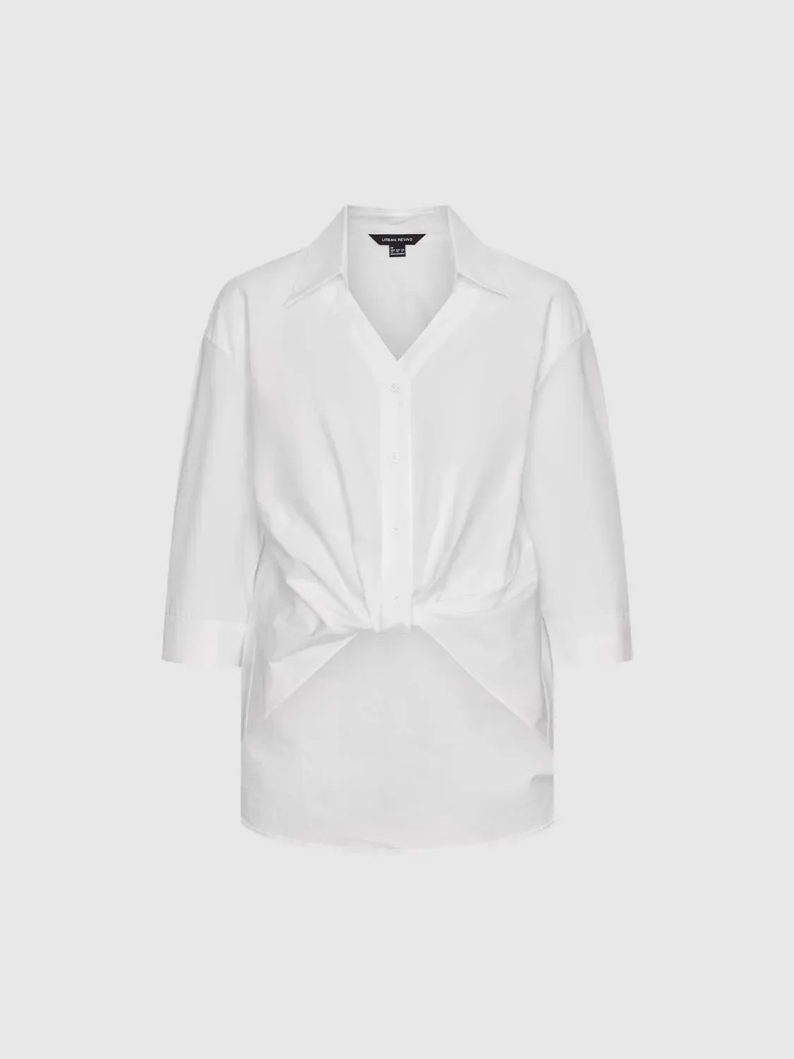 5574-cotton-button-down-with-front-knot-detail-relaxed-shirt-14.webp Cotton Button-Down With Front Knot Detail Relaxed Shirt