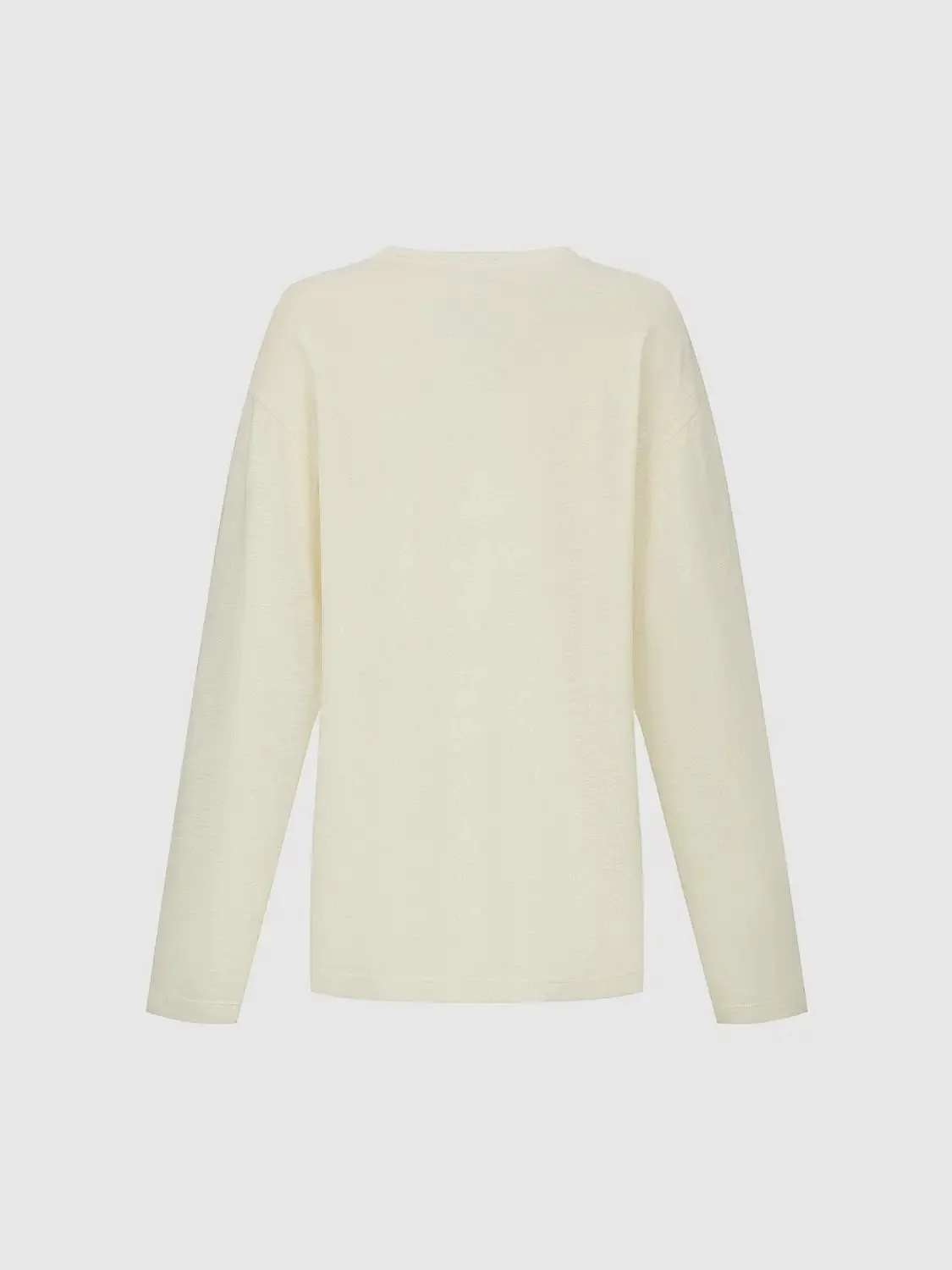 Rhinestone Embellished Casual Chic Long Sleeve T-Shirts