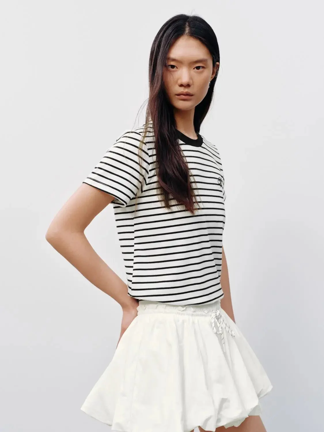 5661-striped-cotton-soft-lightweight-comfort-casual-top-t-shirts-2.webp Striped Cotton Soft Lightweight Comfort Casual Top T-Shirts
