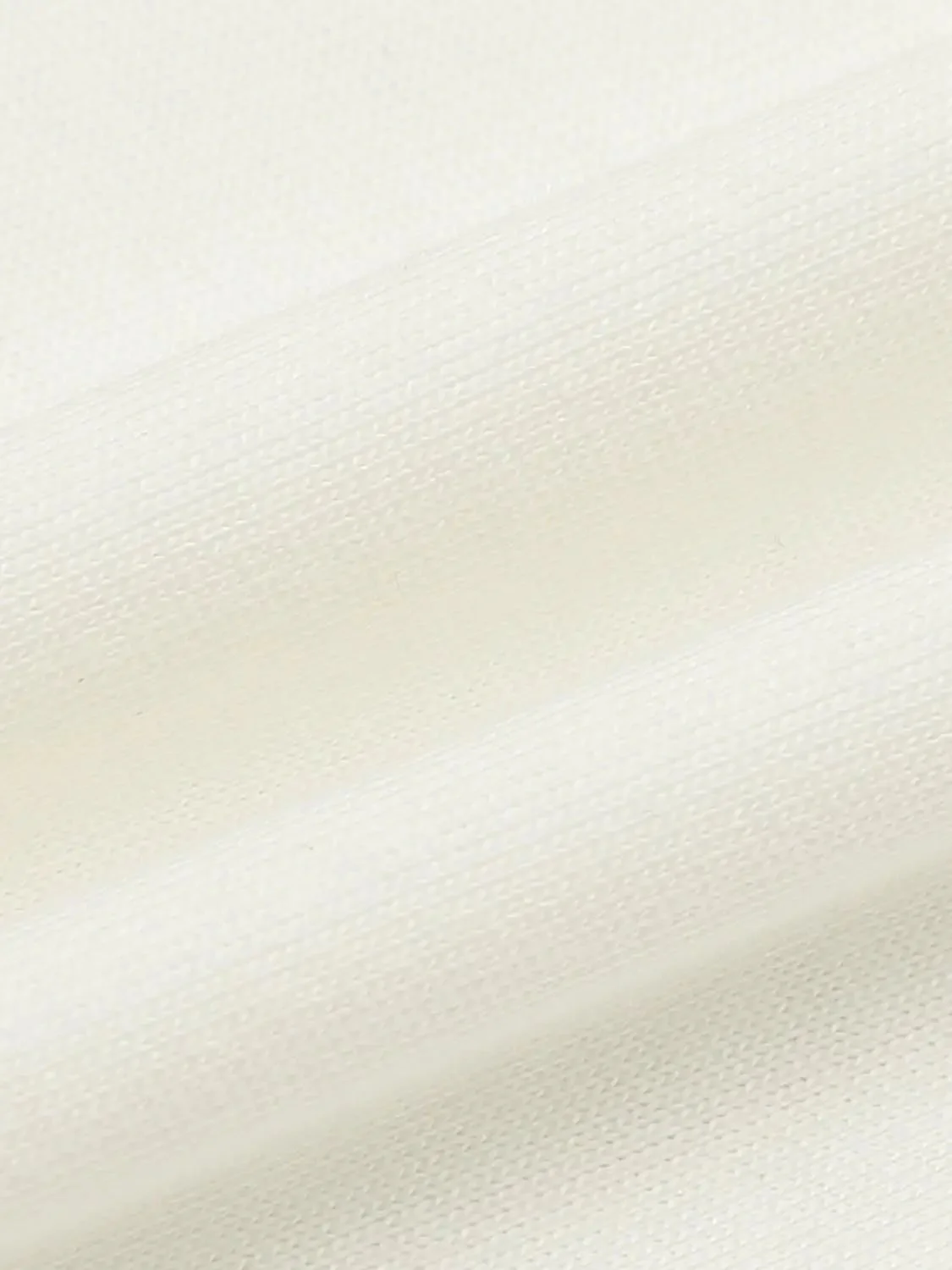 Elastic Hem Crew Neck T-Shirts