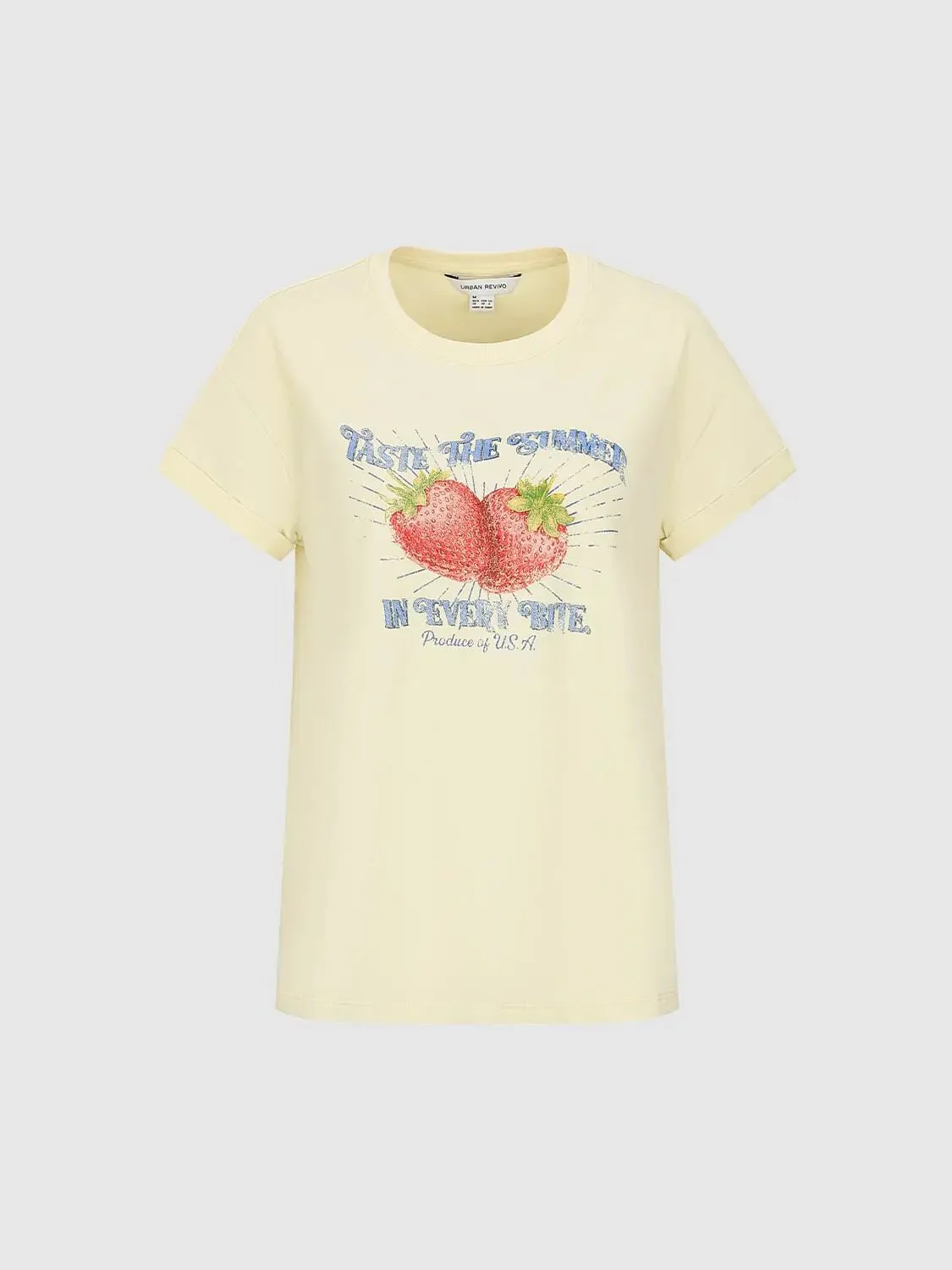 5690-strawberry-graphic-crew-neck-t-shirts-4.webp Strawberry Graphic Crew Neck T-Shirts
