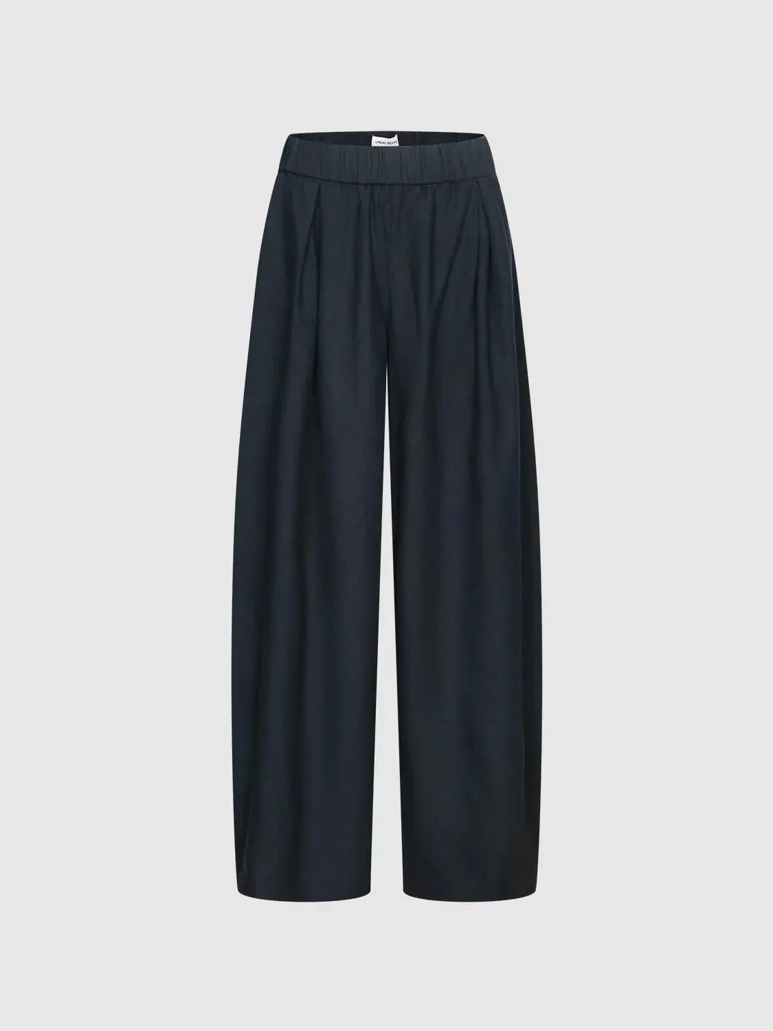5741-linen-lyocell-wide-leg-elastic-waist-pull-on-pants-4.webp Linen Lyocell Wide Leg Elastic Waist Pull On Pants