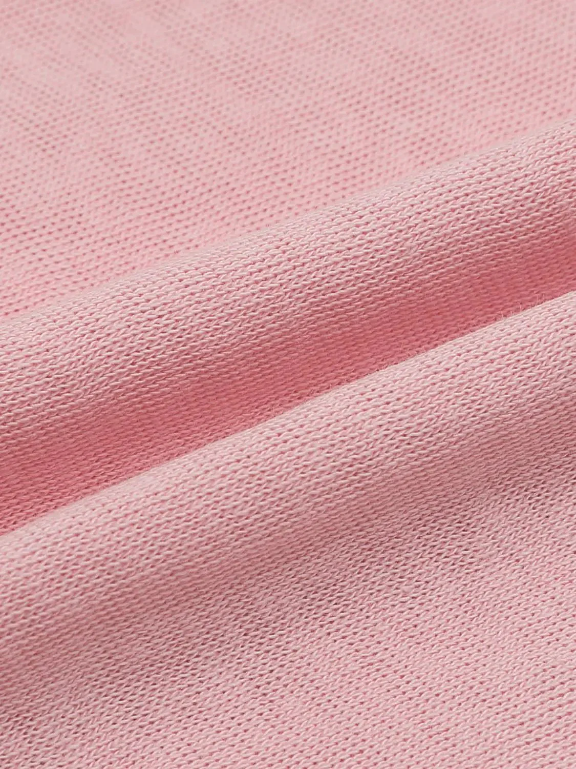 5837-pink-cotton-poly-blend-round-neck-t-shirts-12.webp Pink Cotton-Poly Blend Round Neck T-Shirts