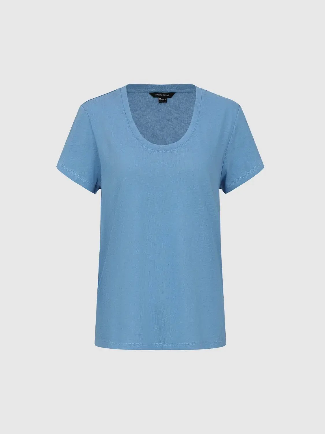 5837-pink-cotton-poly-blend-round-neck-t-shirts-14.webp Pink Cotton-Poly Blend Round Neck T-Shirts